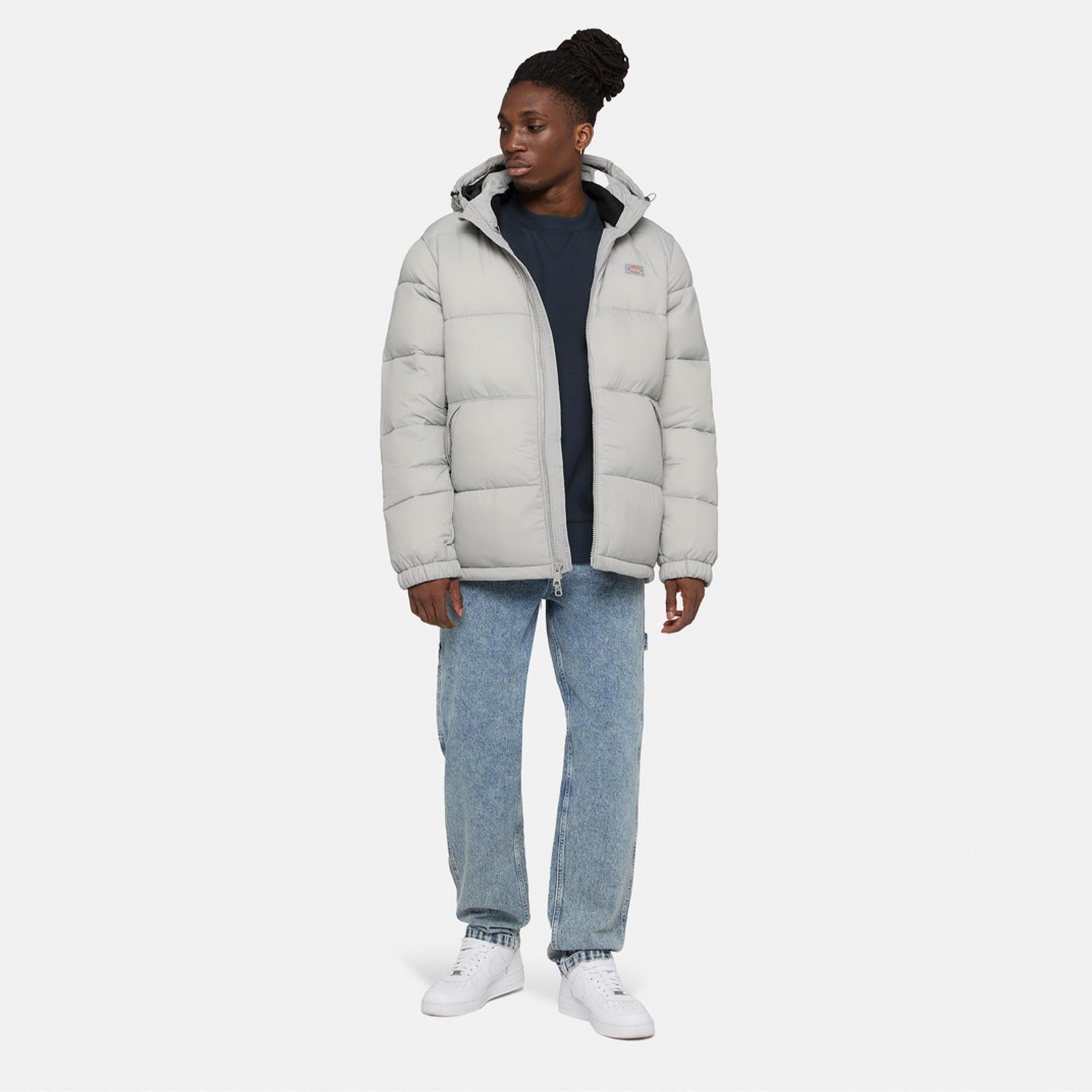 Dickies Waldenburg Hooded Erkek Gri Mont