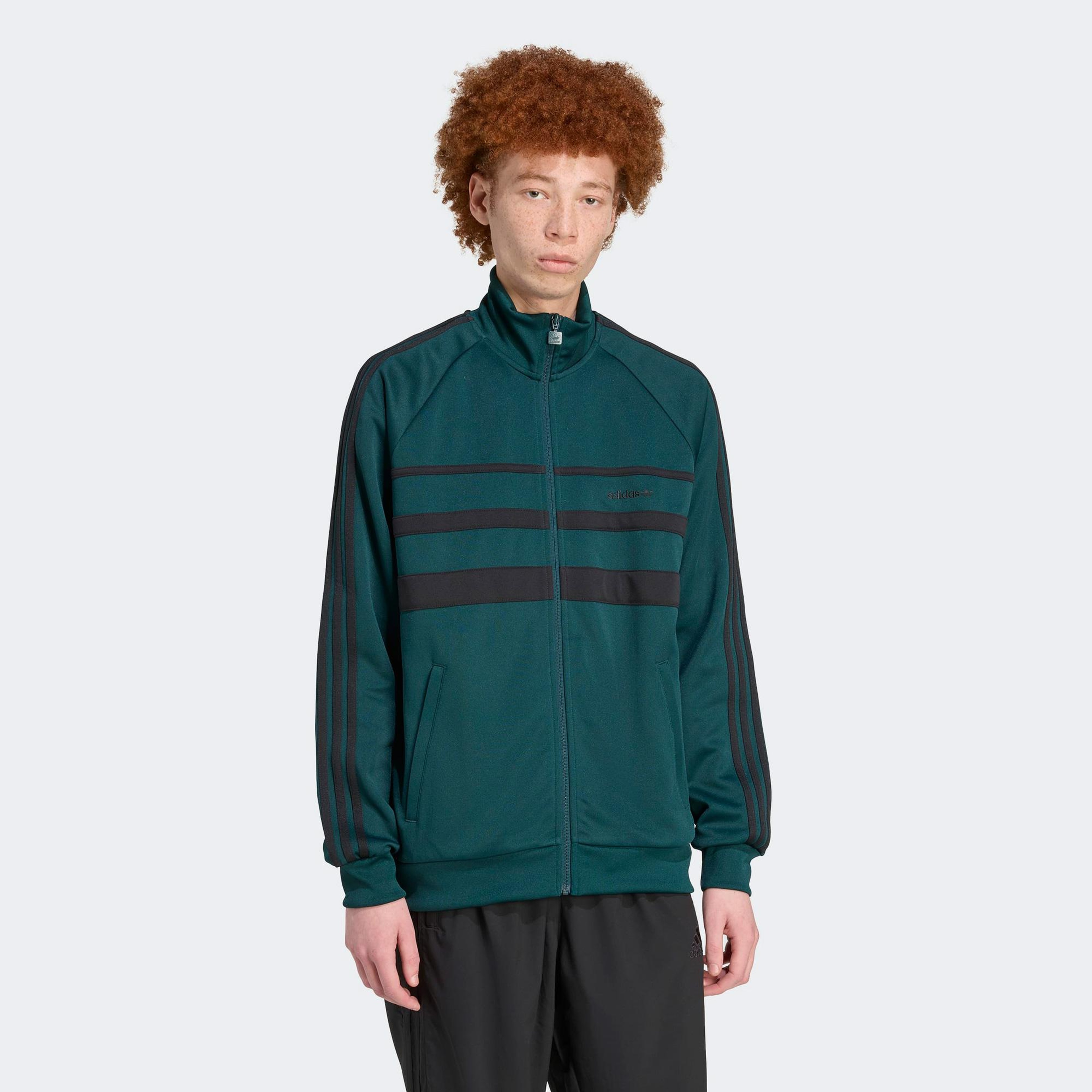 Adidas First Erkek Yeşil Eşofman Üstü