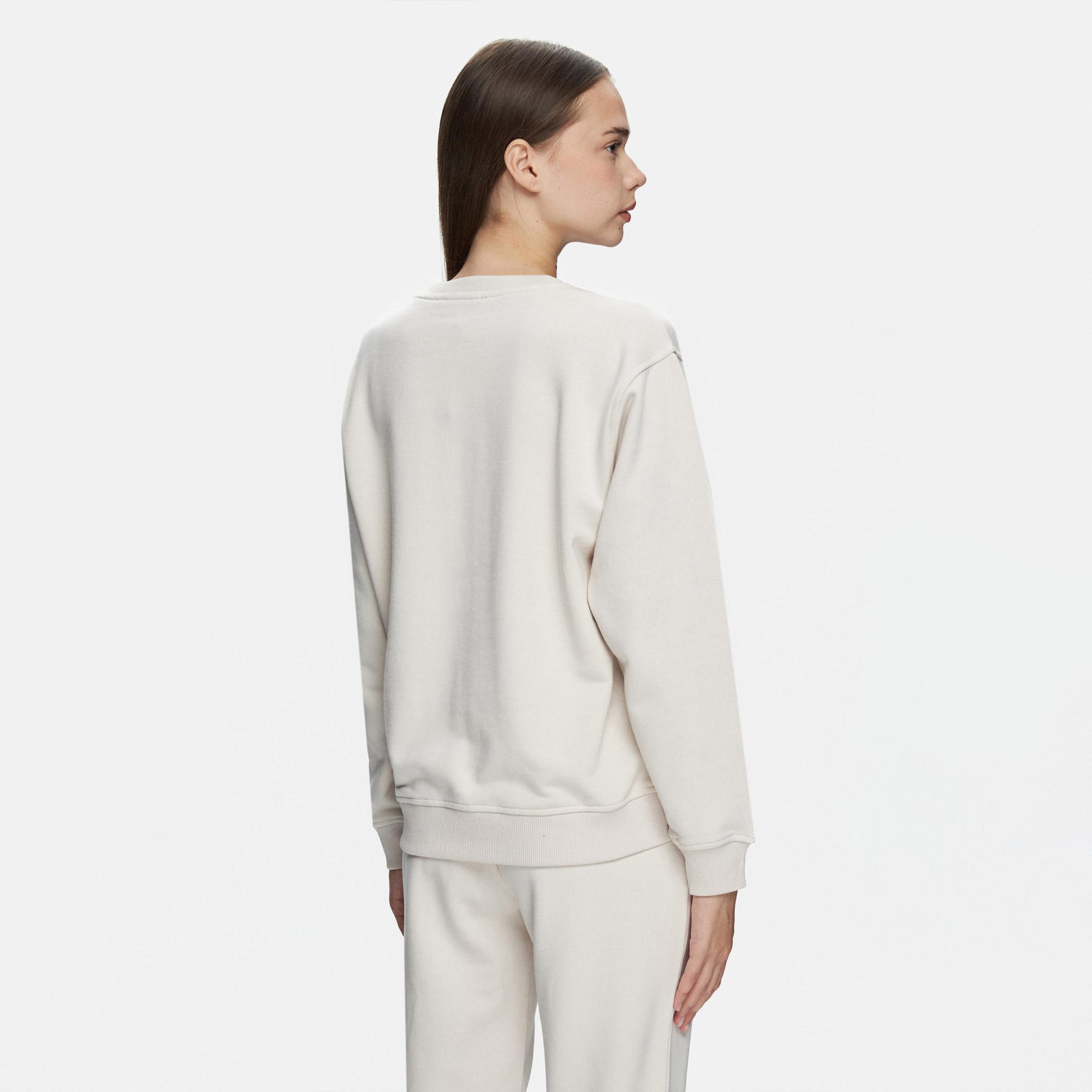 Ucla Sunniva Kadın Krem Rengi Sweatshirt