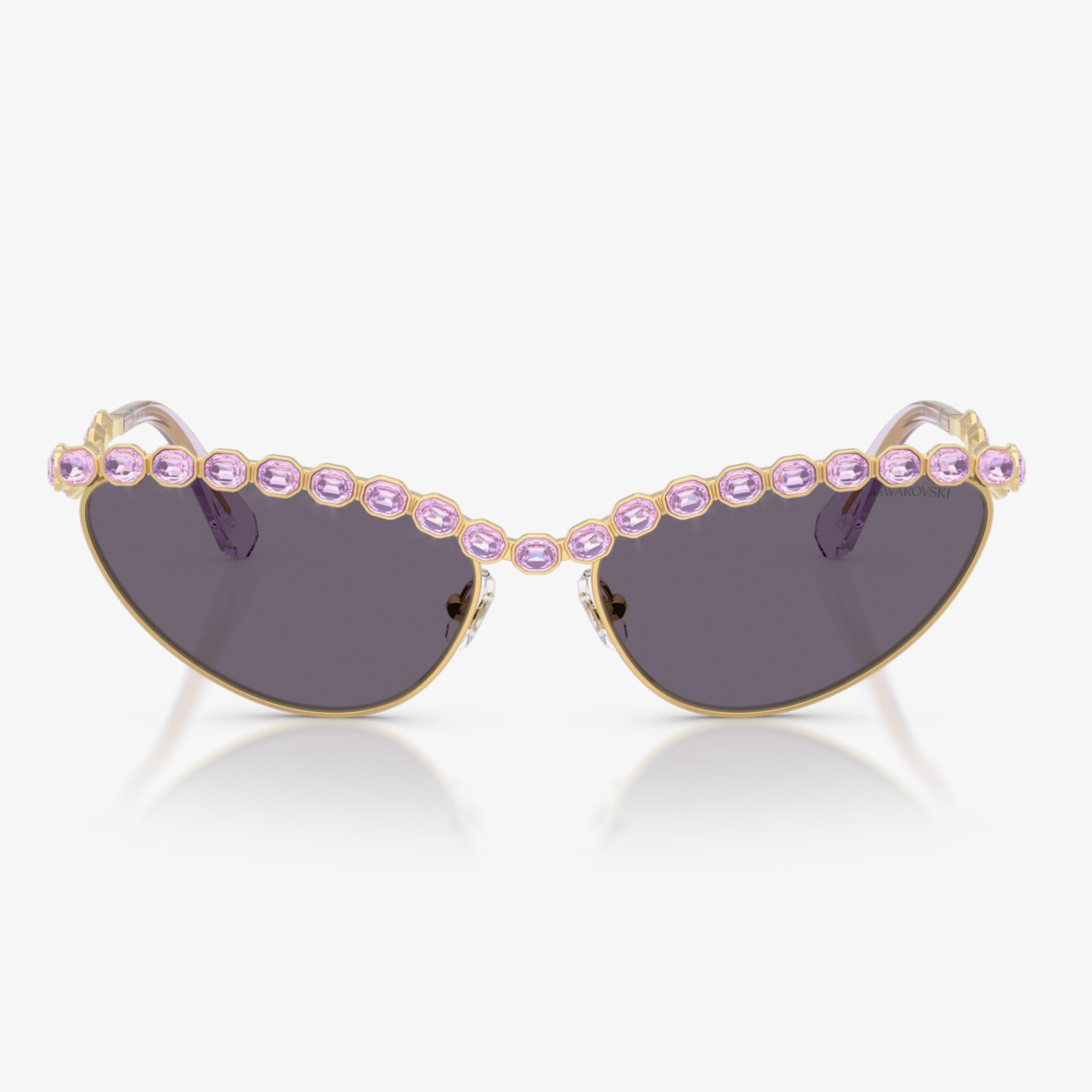 Swarovski SK7030 Kadın Altın Rengi Güneş Gözlüğü
