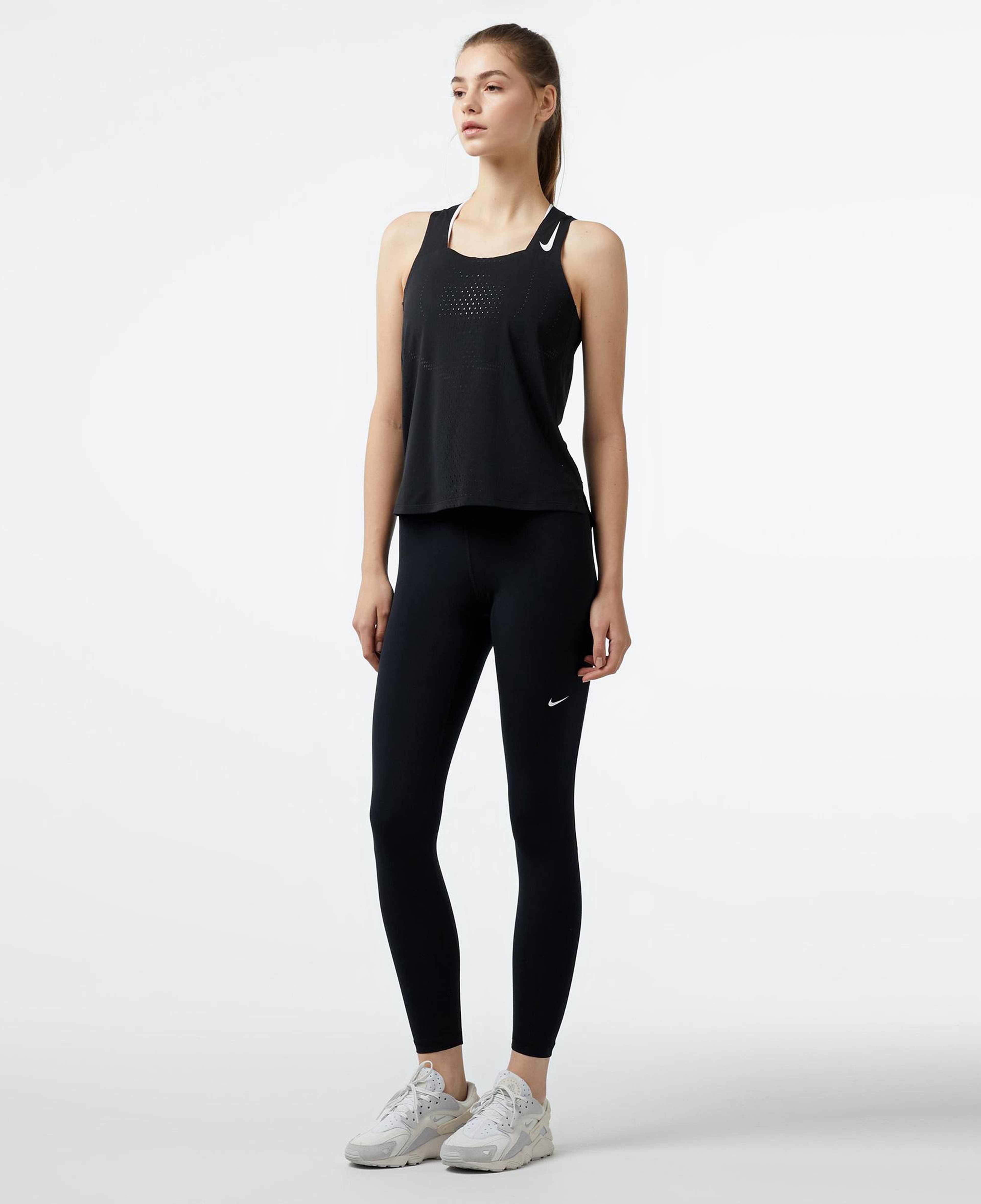 Nike Dri-Fit Adventure Aeroswoft Singlet Kadın Siyah Kolsuz T-Shirt