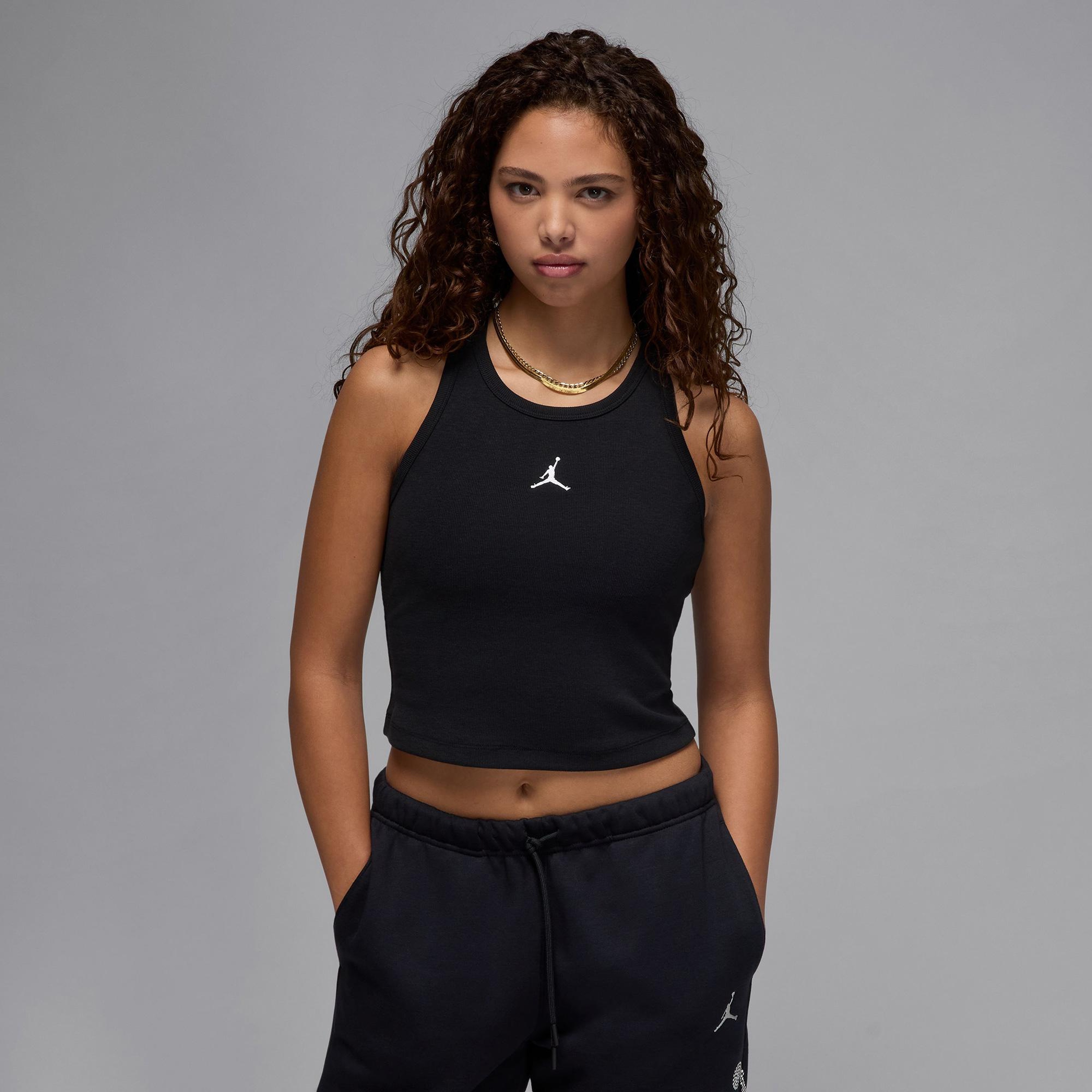Jordan Essentials Kadın Siyah Crop Top