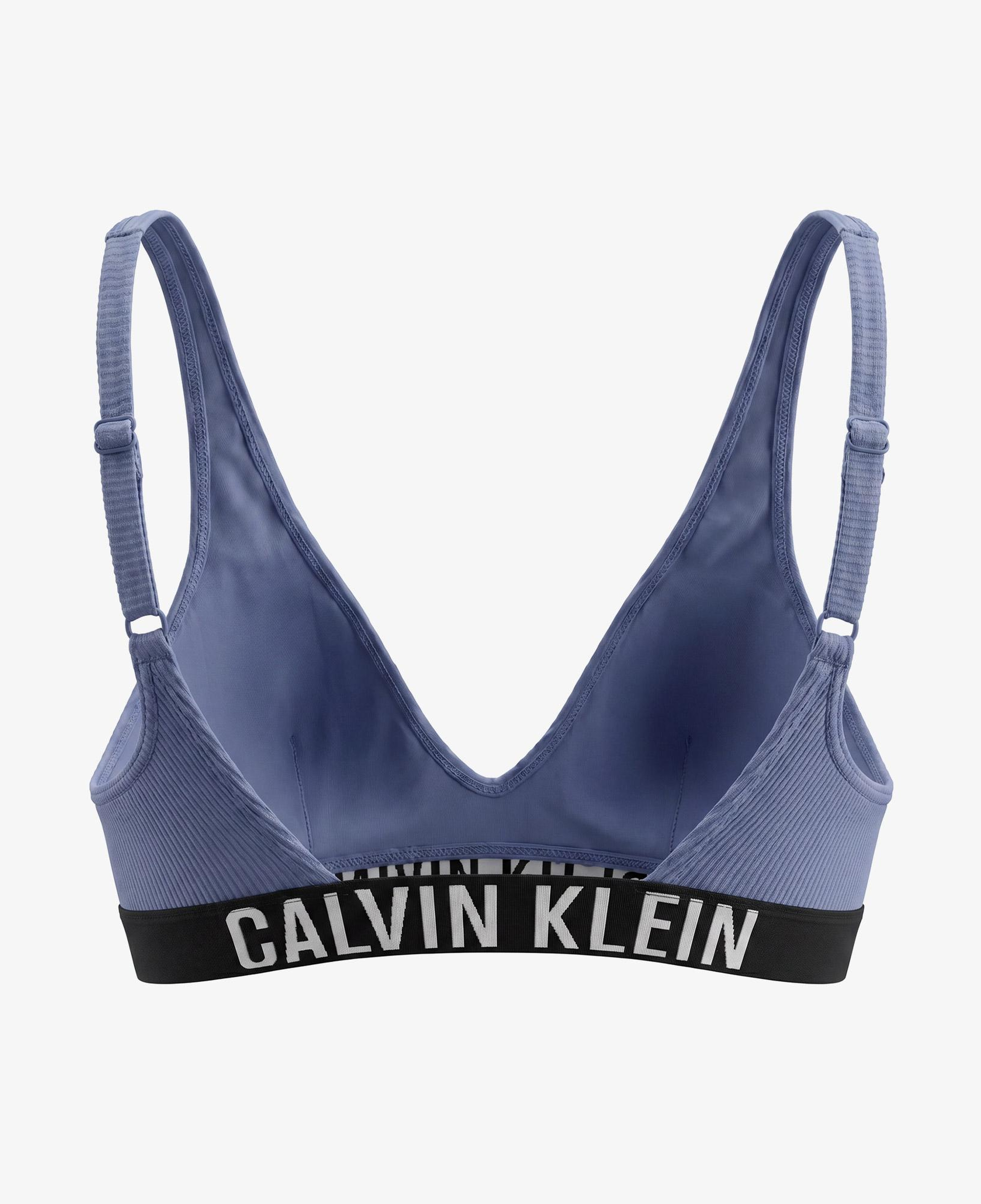 Calvin Klein Scoop Spor Sütyenilette Kadın Mavi Bikini Üstü