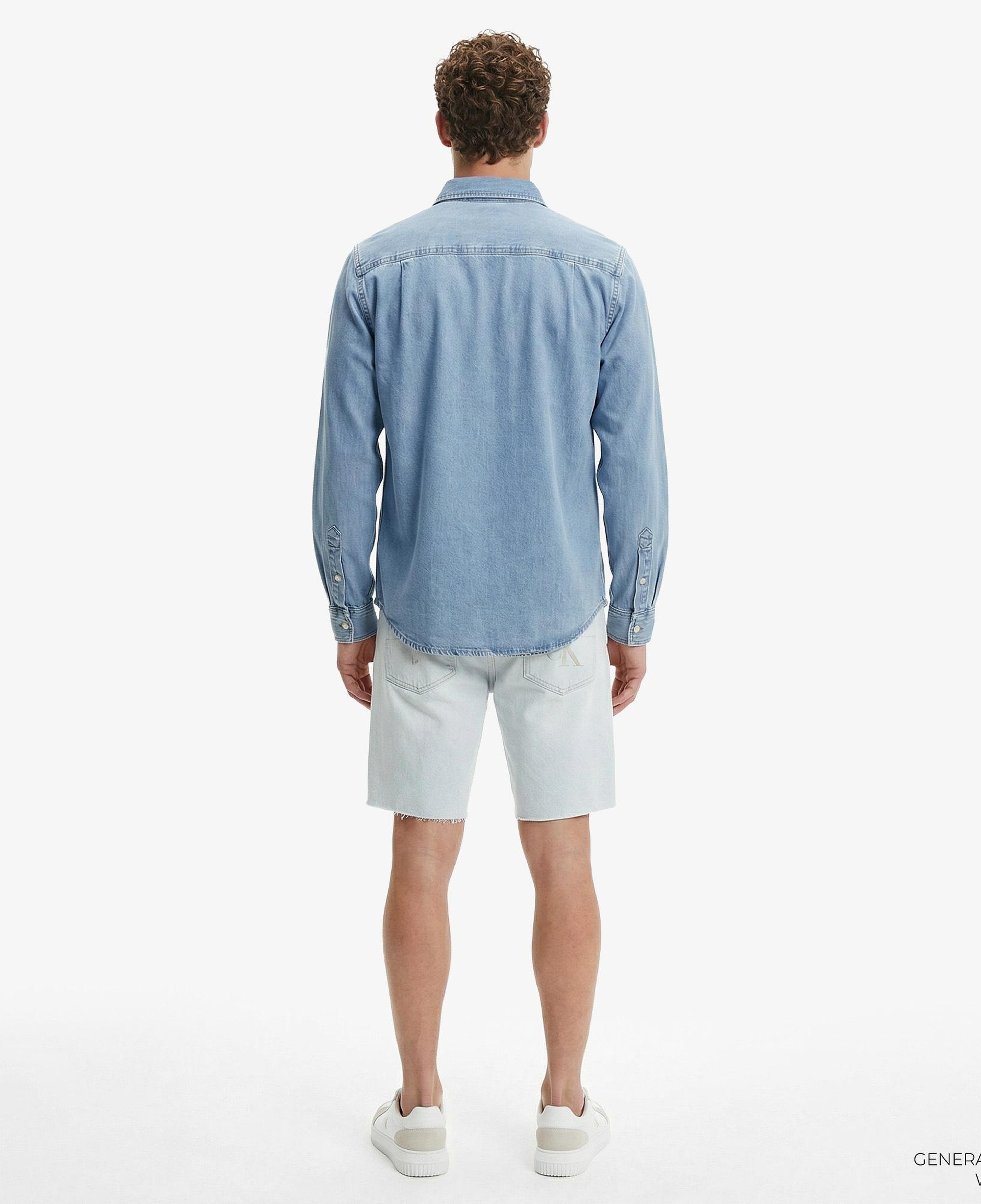 Calvin Klein Essential Classic 205 Erkek Mavi Gömlek
