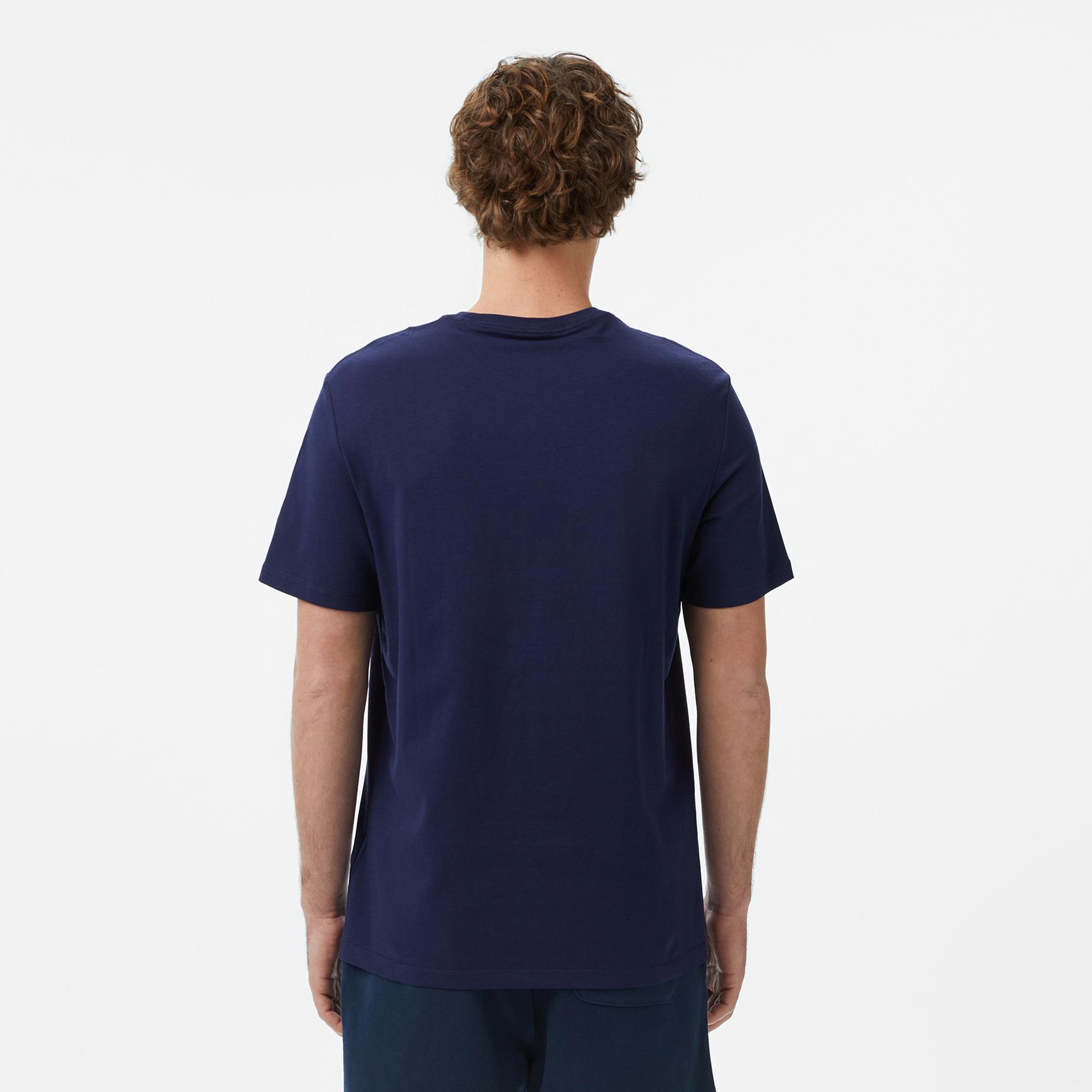 Calvin Klein 30S Graphic Erkek Mavi T-Shirt