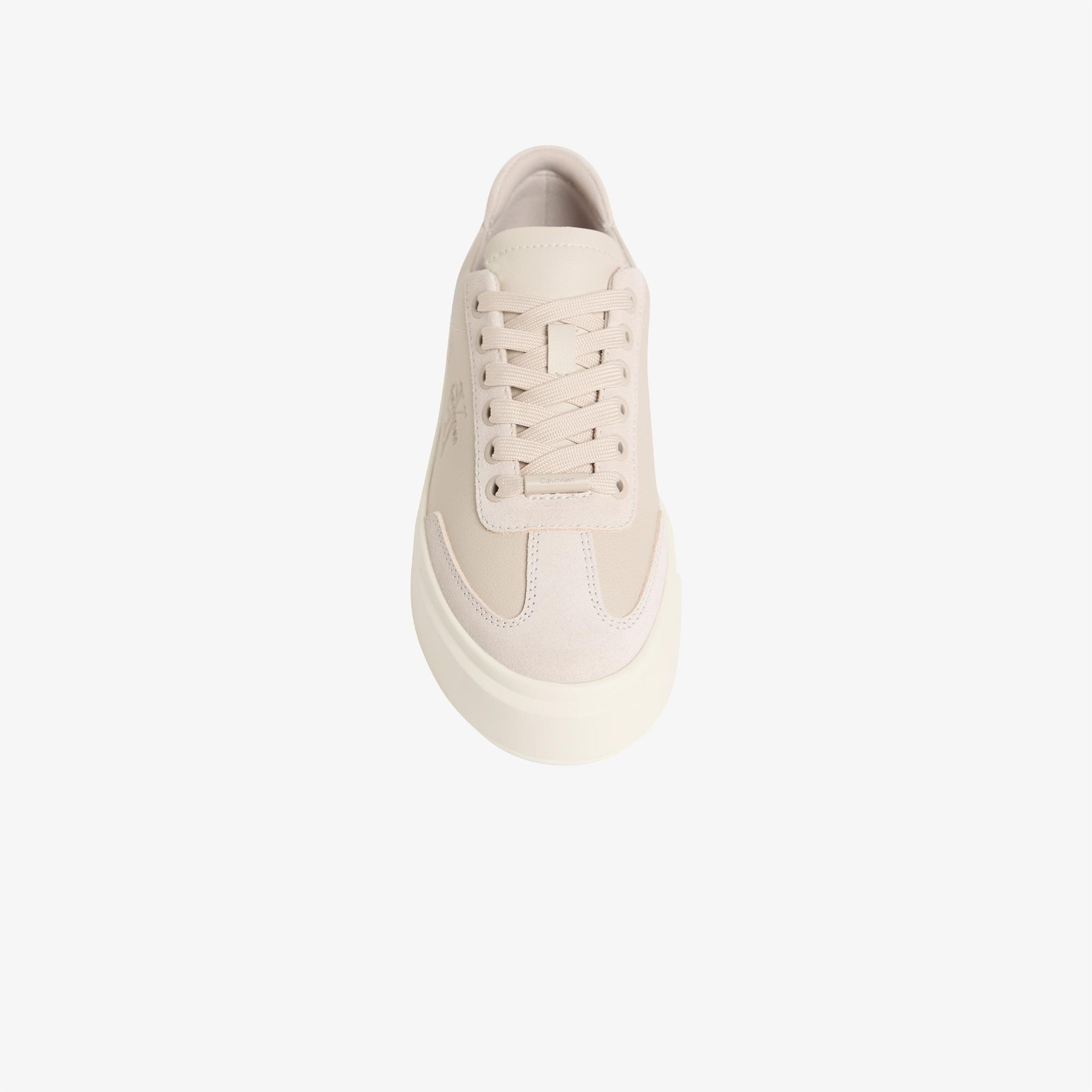 Calvin Klein Basket Cups Kadın Bej Sneaker