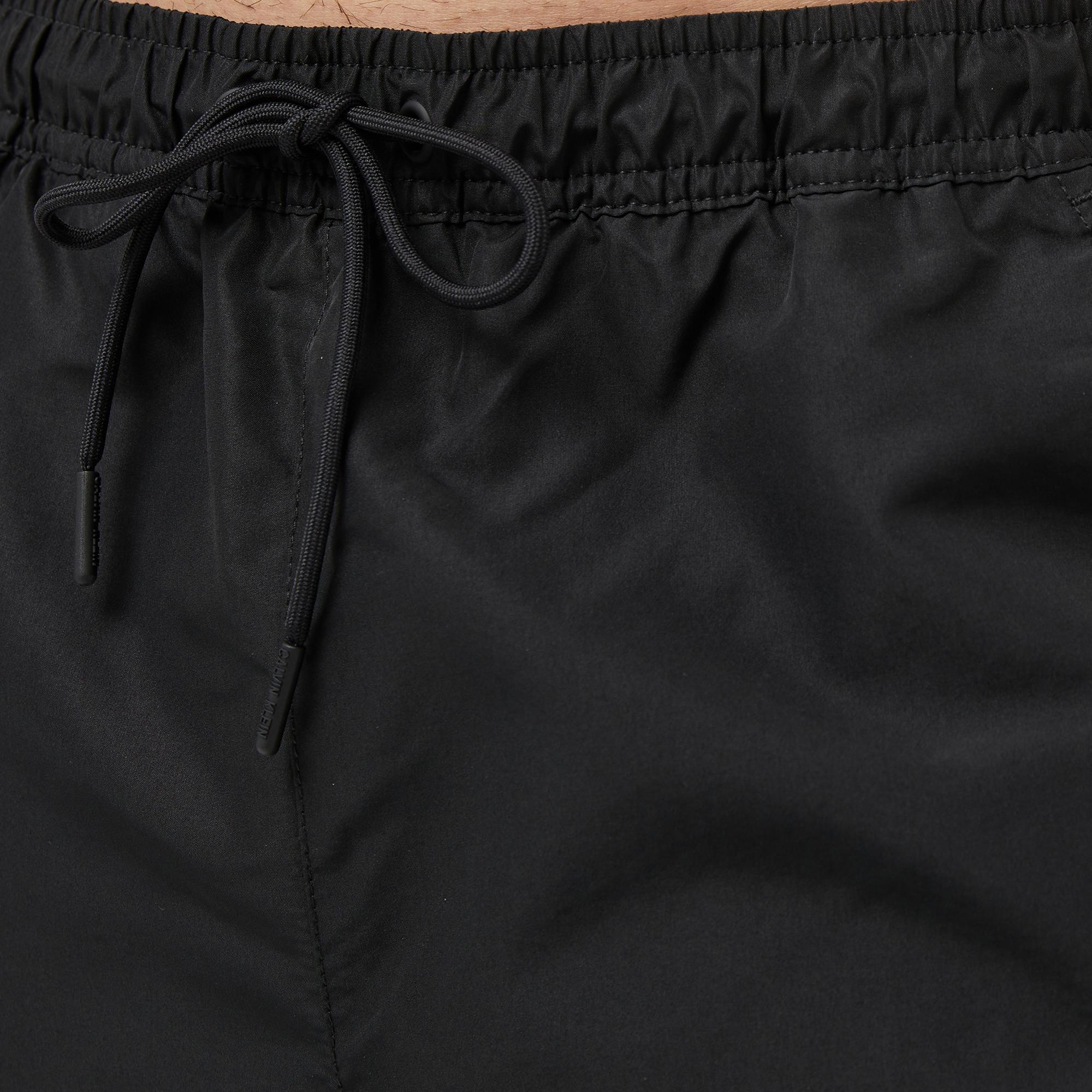 Calvin Klein Medium Drawstring Erkek Siyah Deniz Şortu