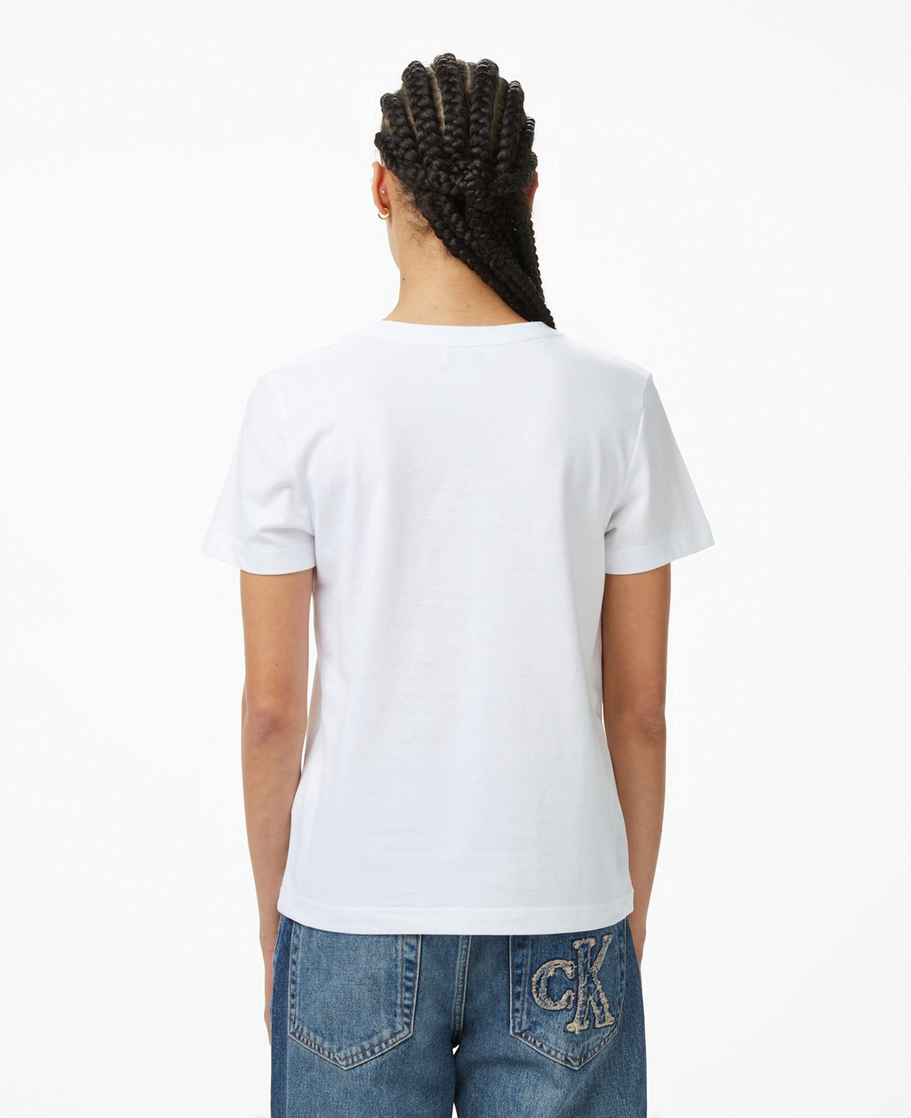 Calvin Klein Monogram Kadın Beyaz T-Shirt