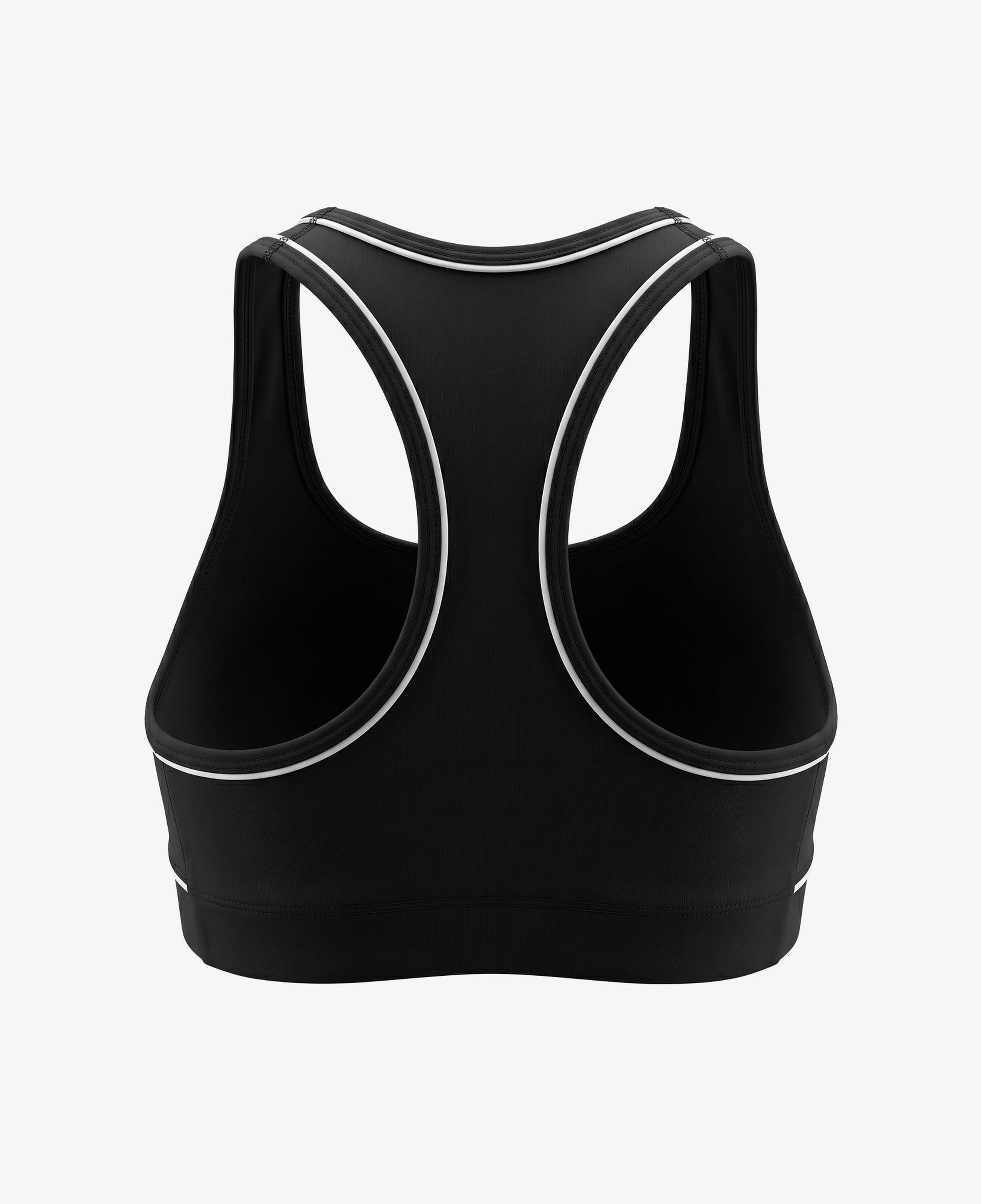 Calvin Klein Icon Sport Piping Kadın Siyah Bra