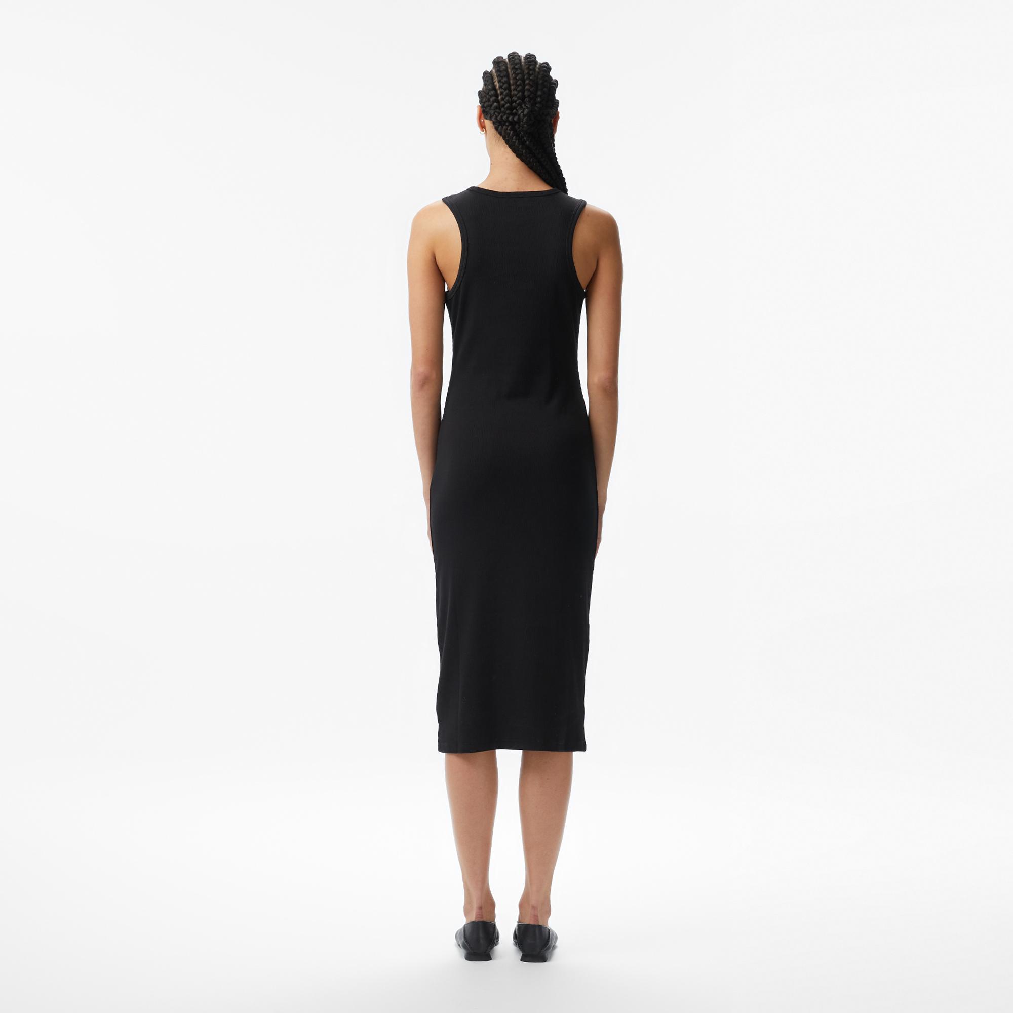Calvin Klein Monologo 2X2 Baby Tank Kadın Siyah Elbise