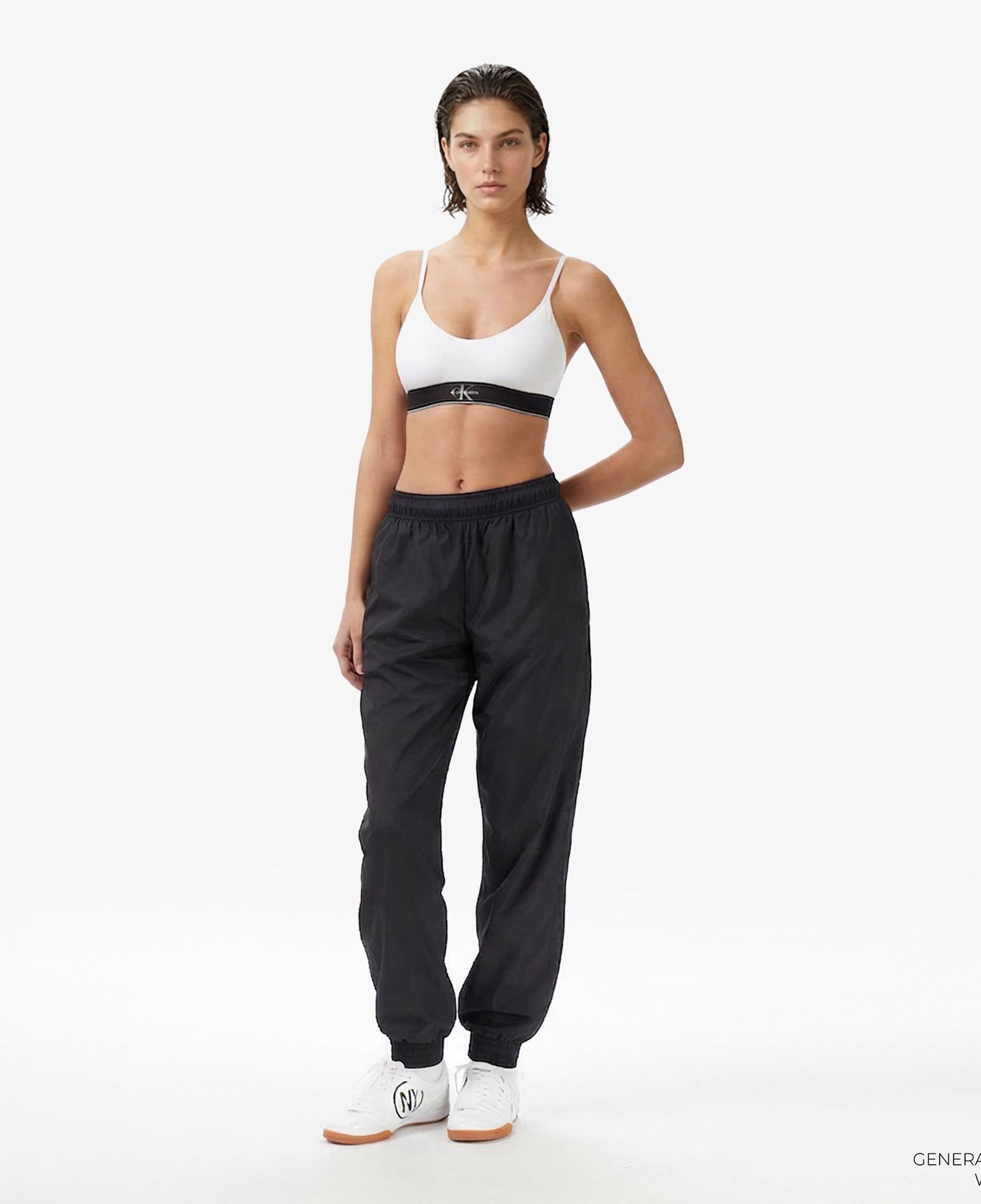 Calvin Klein Unlined Kadın Beyaz Spor Sütyeni