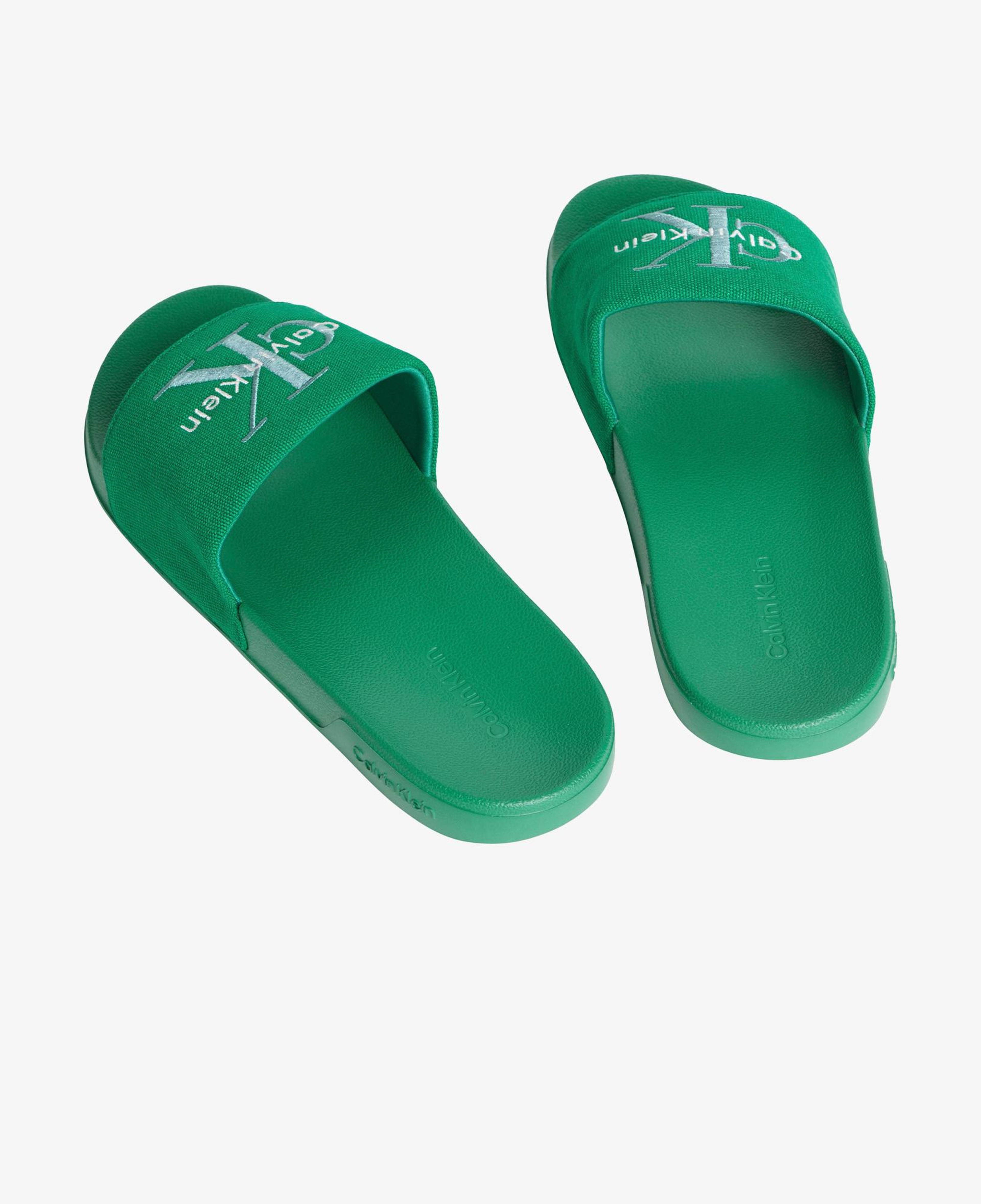 Calvin Klein Slide Erkek Yeşil Terlik