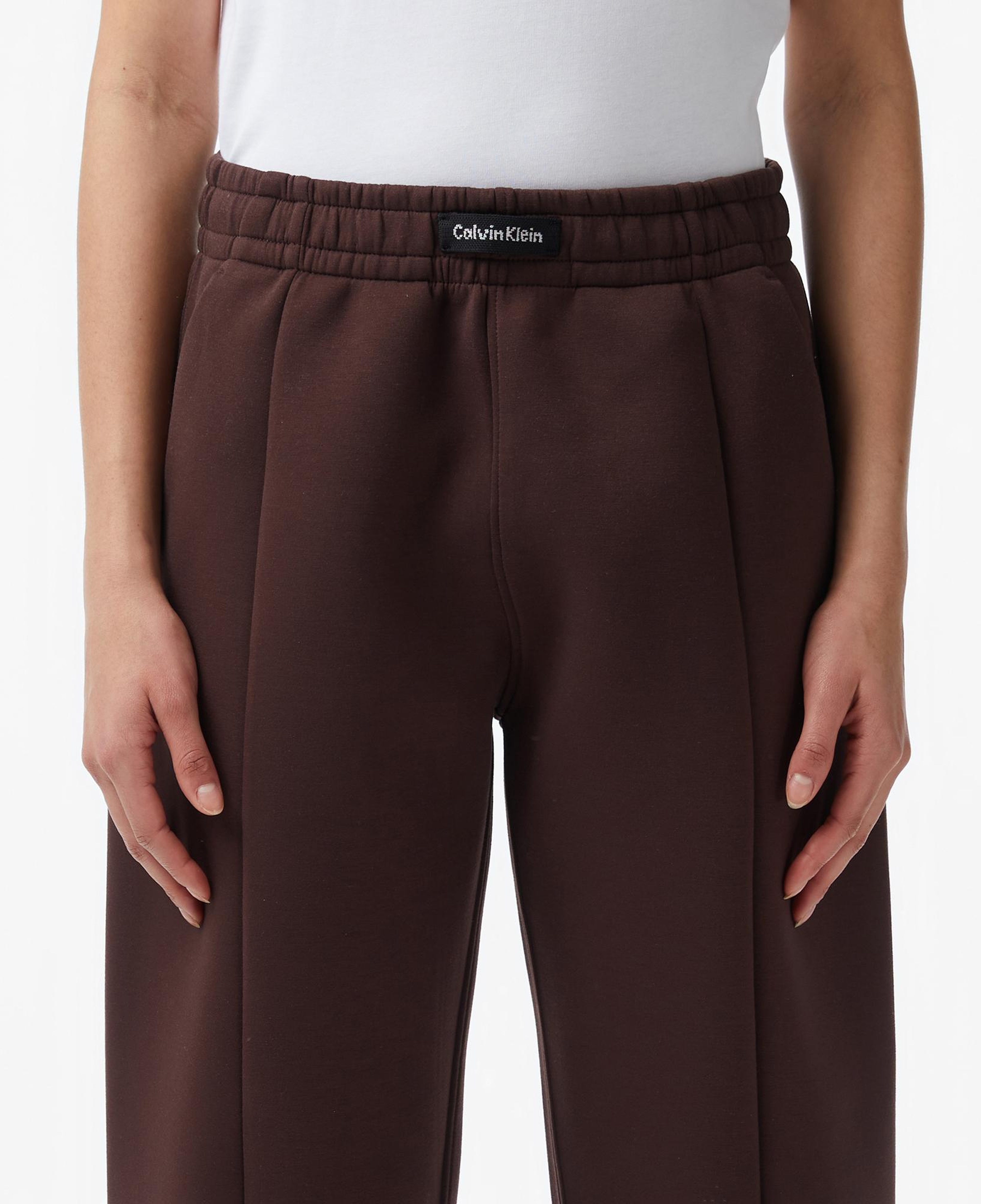 Calvin Klein Relaxed Scuba Jogger Kadın Kahverengi Eşofman Altı