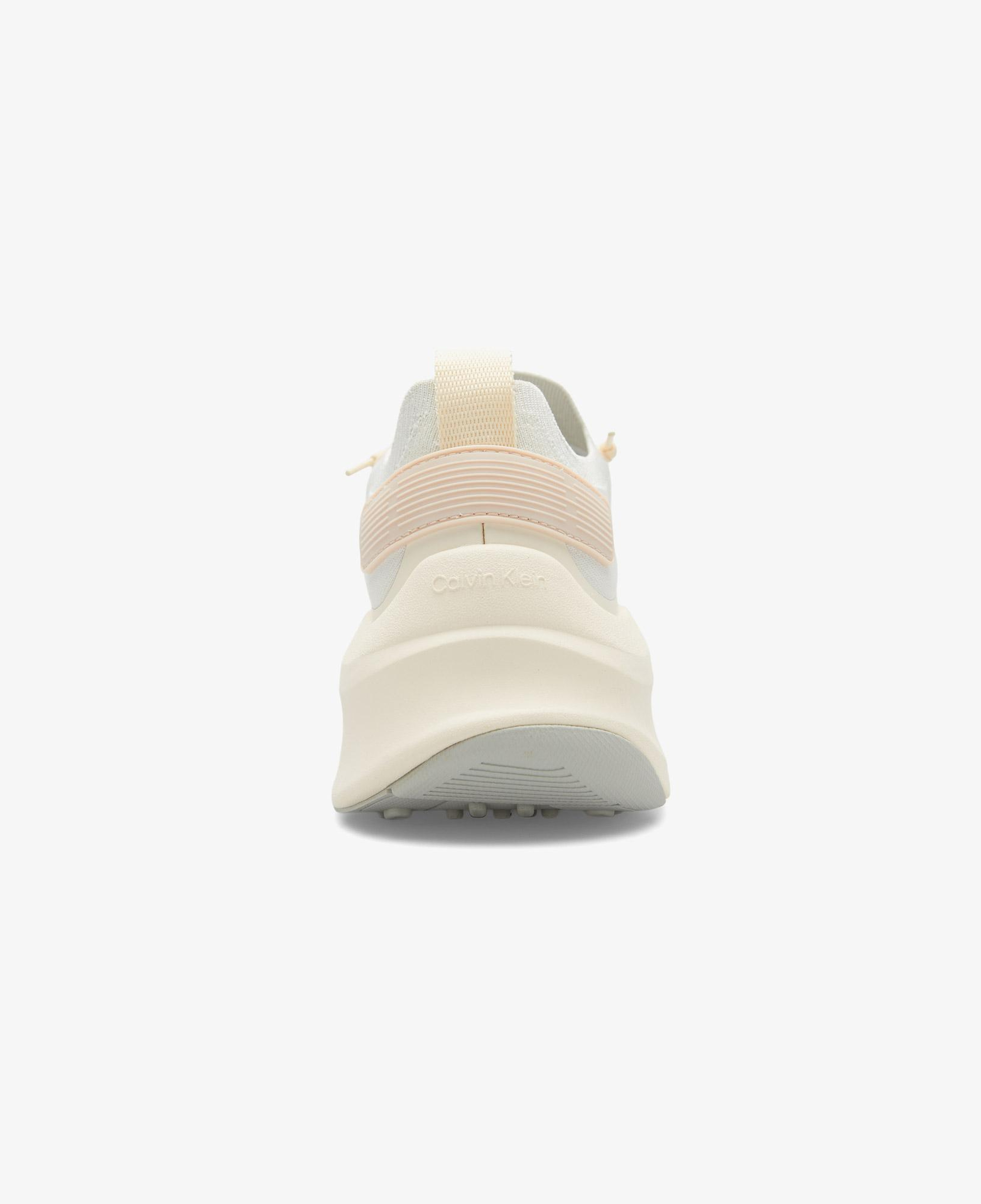 Calvin Klein Chunky Runner Lace Up Sock Knit Kadın Gri Sneaker