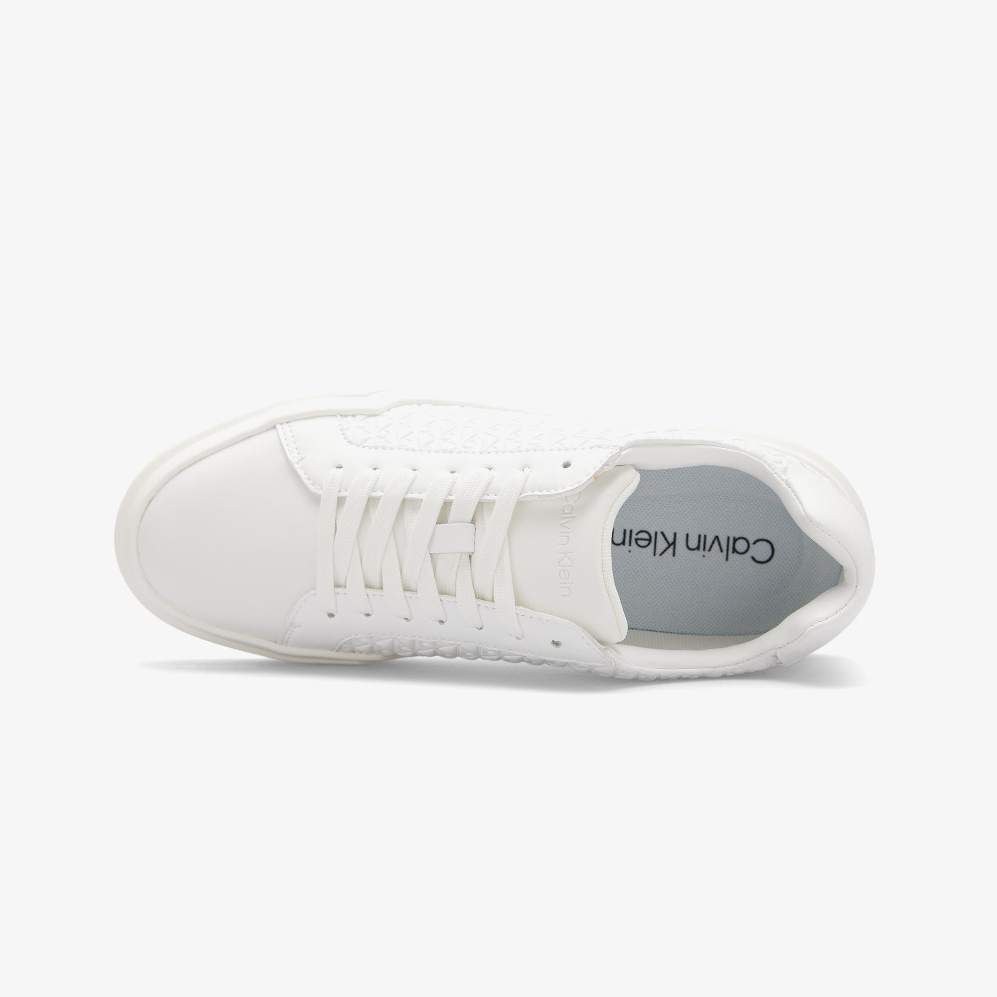 Calvin Klein Chunky Cupsole Laceup Kadın Beyaz Sneaker