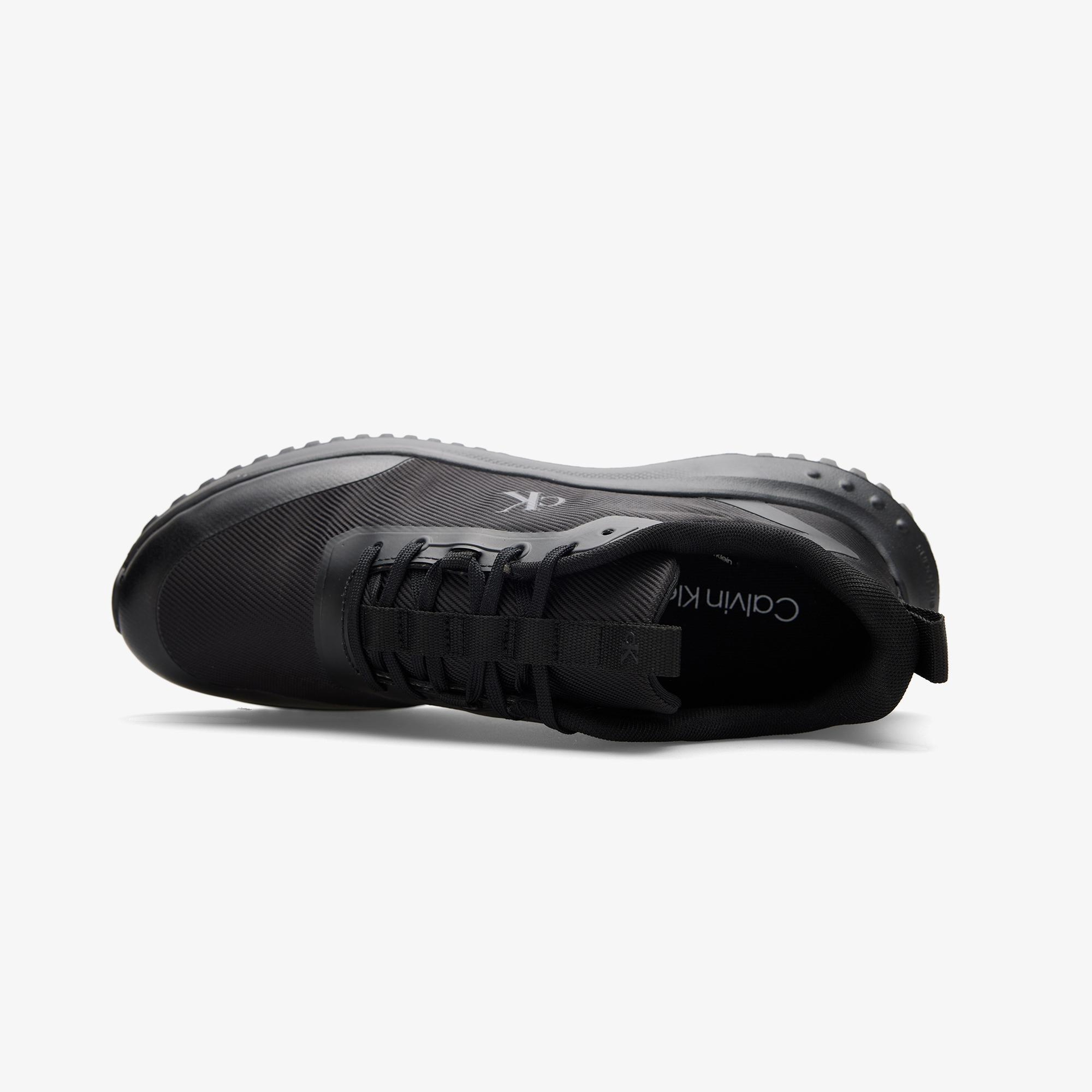 Calvin Klein Eva Runner Lace Up Erkek Siyah Sneaker