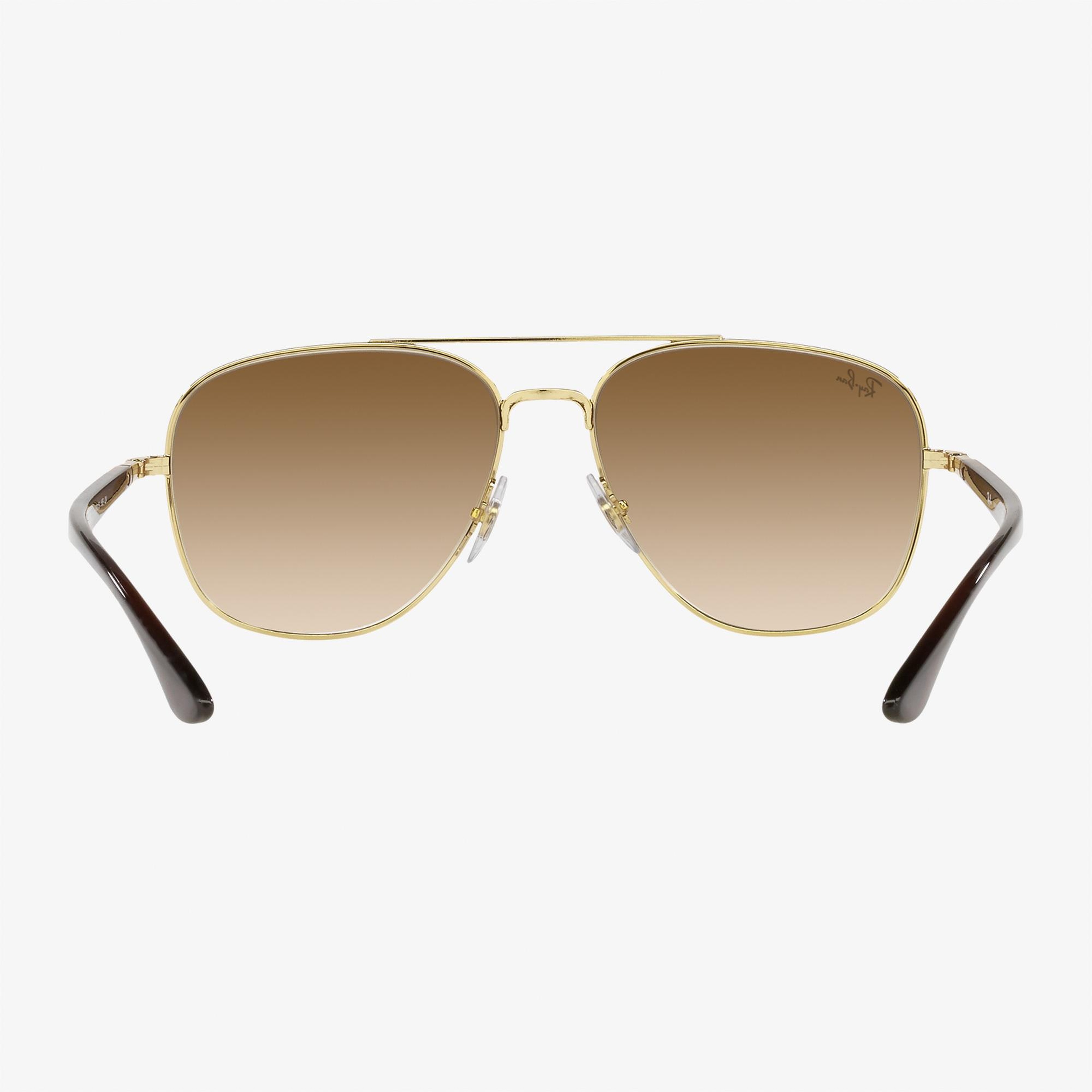 RAY-BAN 0RB3683 Unisex Altın Rengi Güneş Gözlüğü