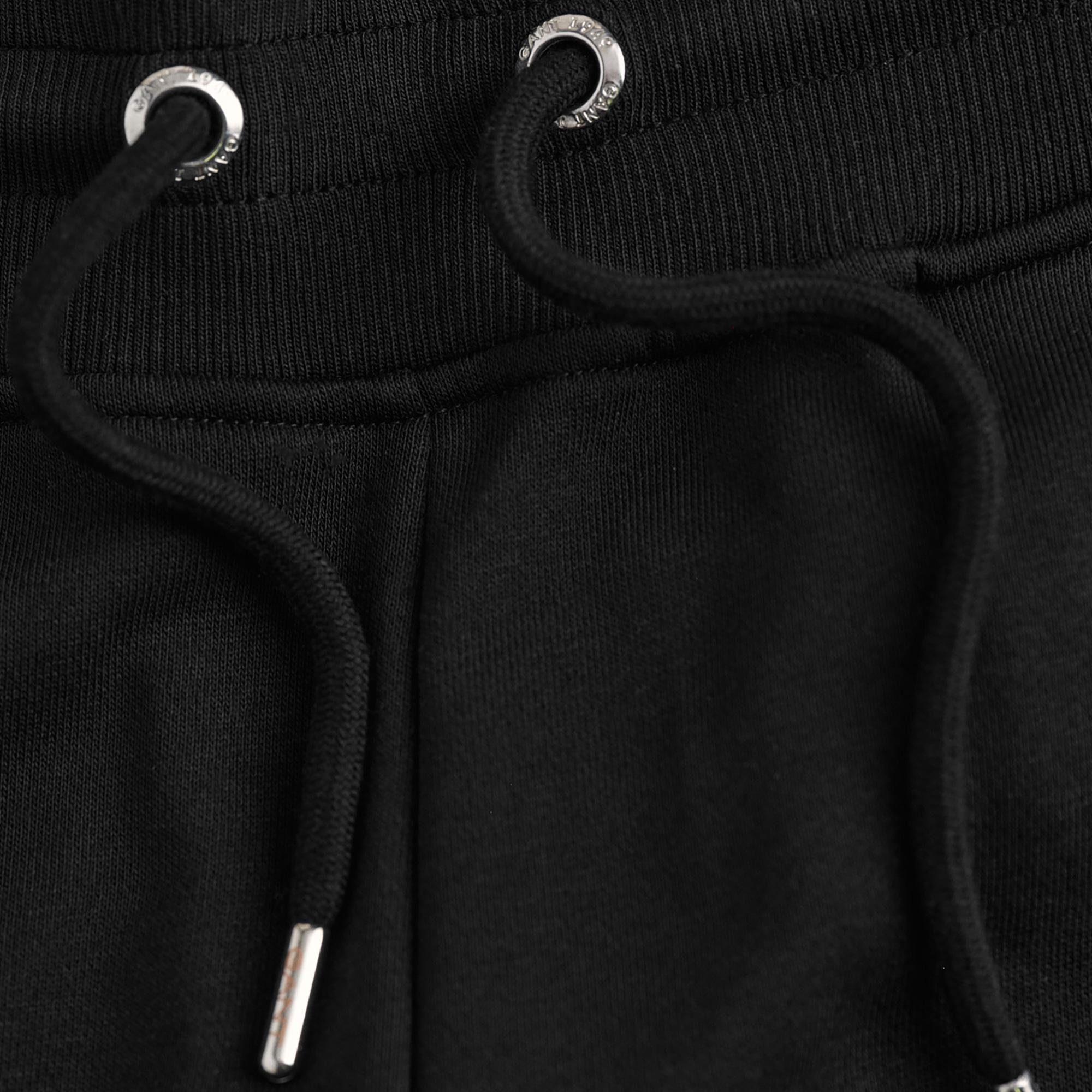 Gant Erkek Siyah Regular Fit Eşofman Altı