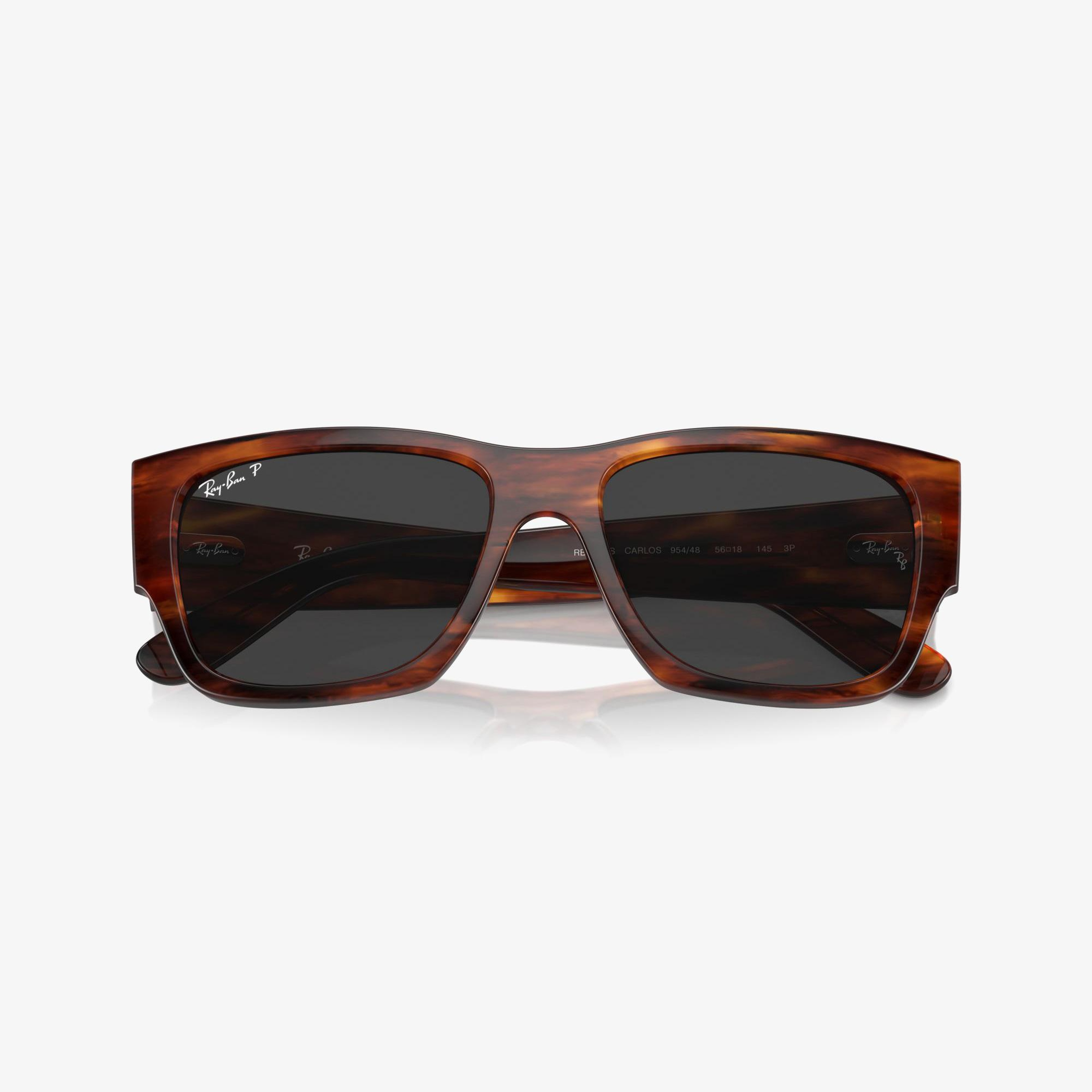 RAY-BAN Carlos Unisex Kahverengi Güneş Gözlüğü