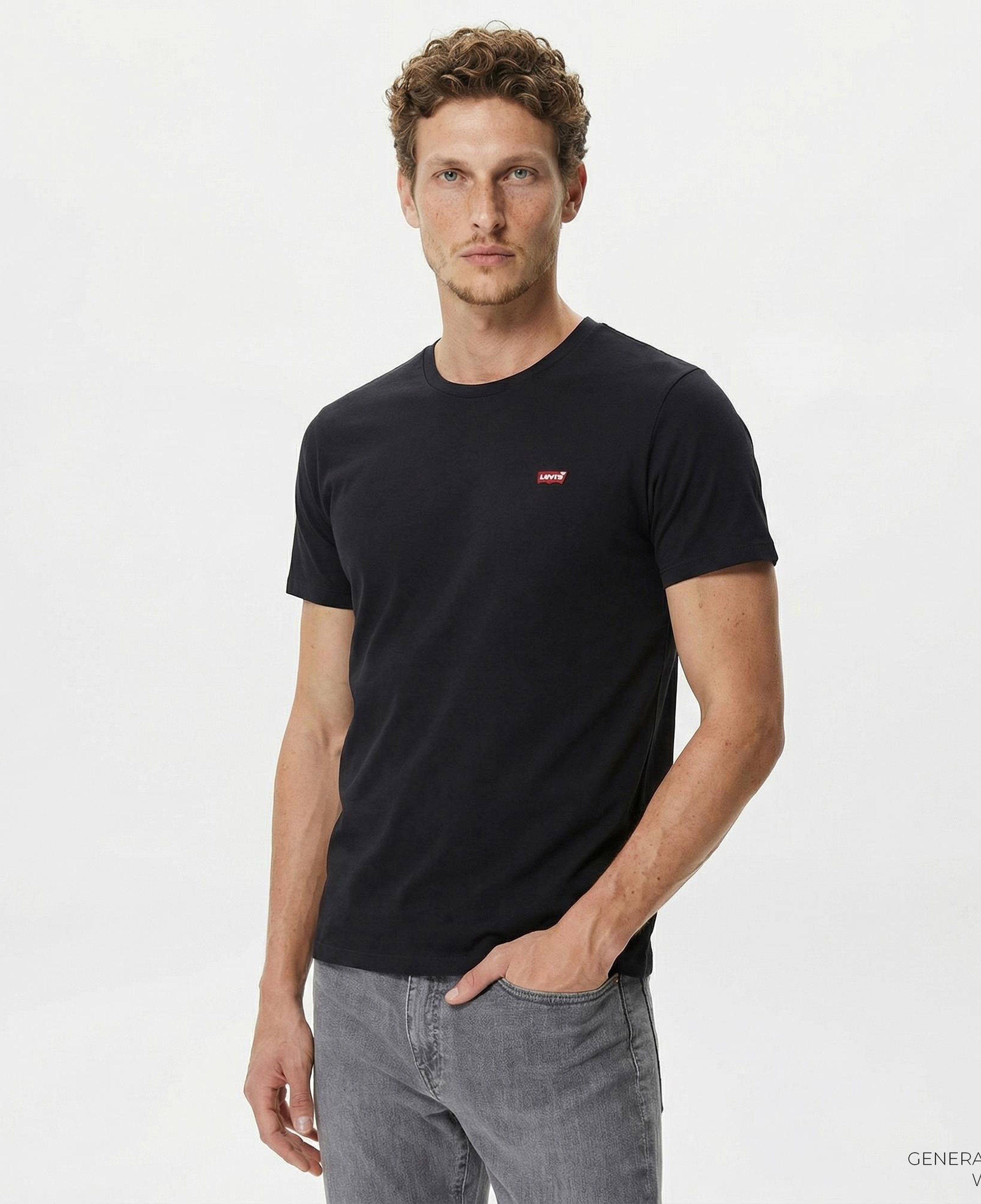 Levi's Original Erkek Siyah T-Shirt