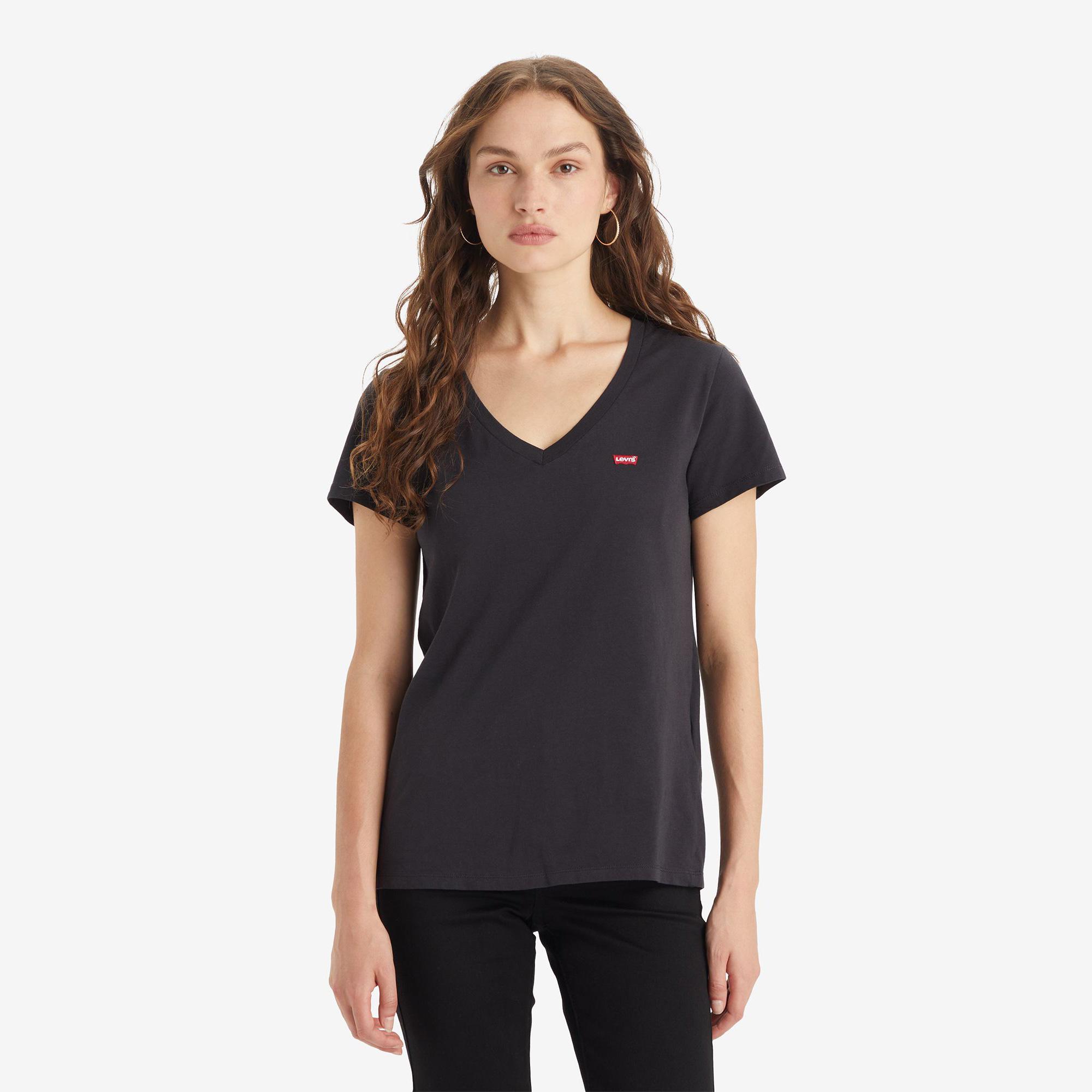 Levi's Perfect Kadın Siyah T-Shirt