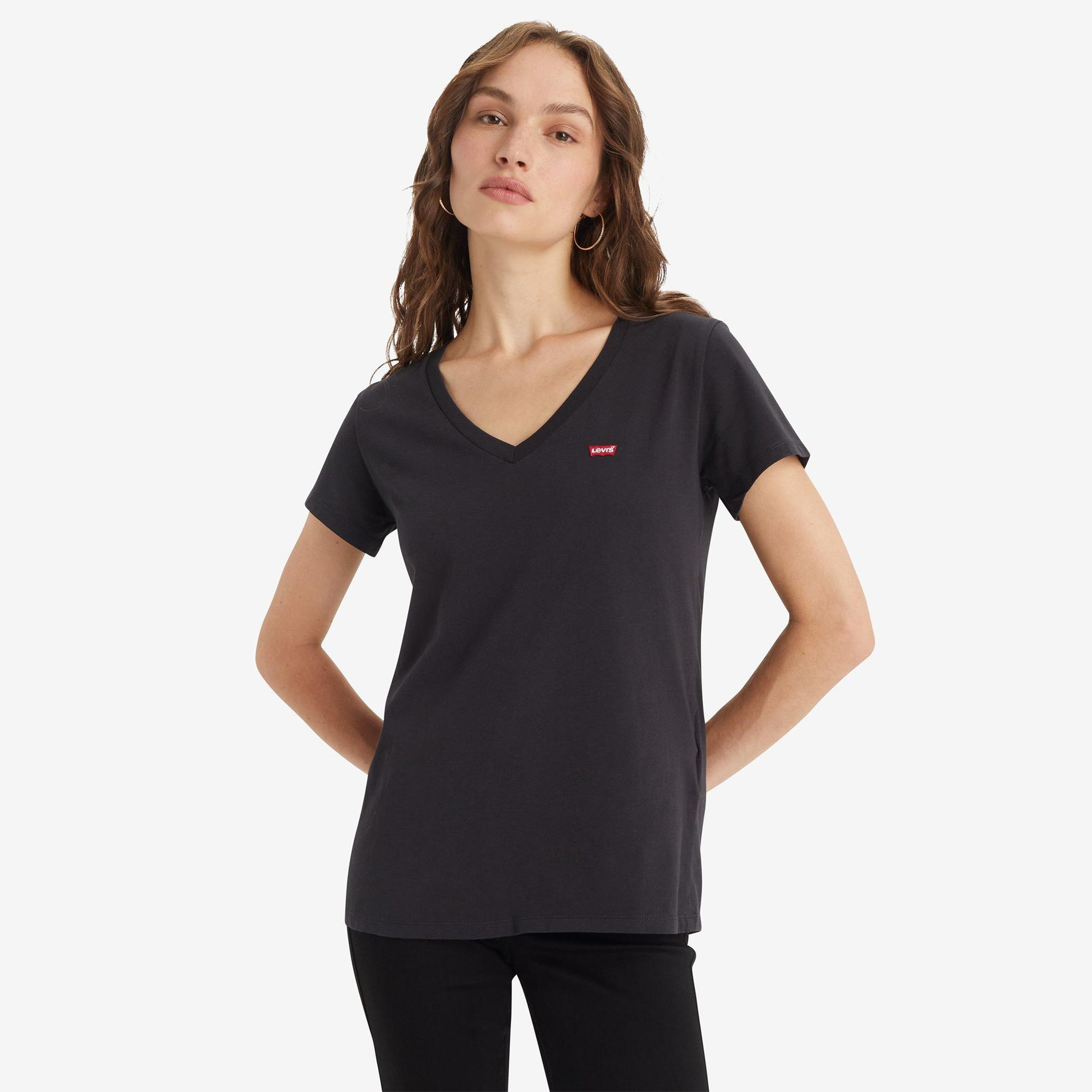 Levi's Perfect Kadın Siyah T-Shirt