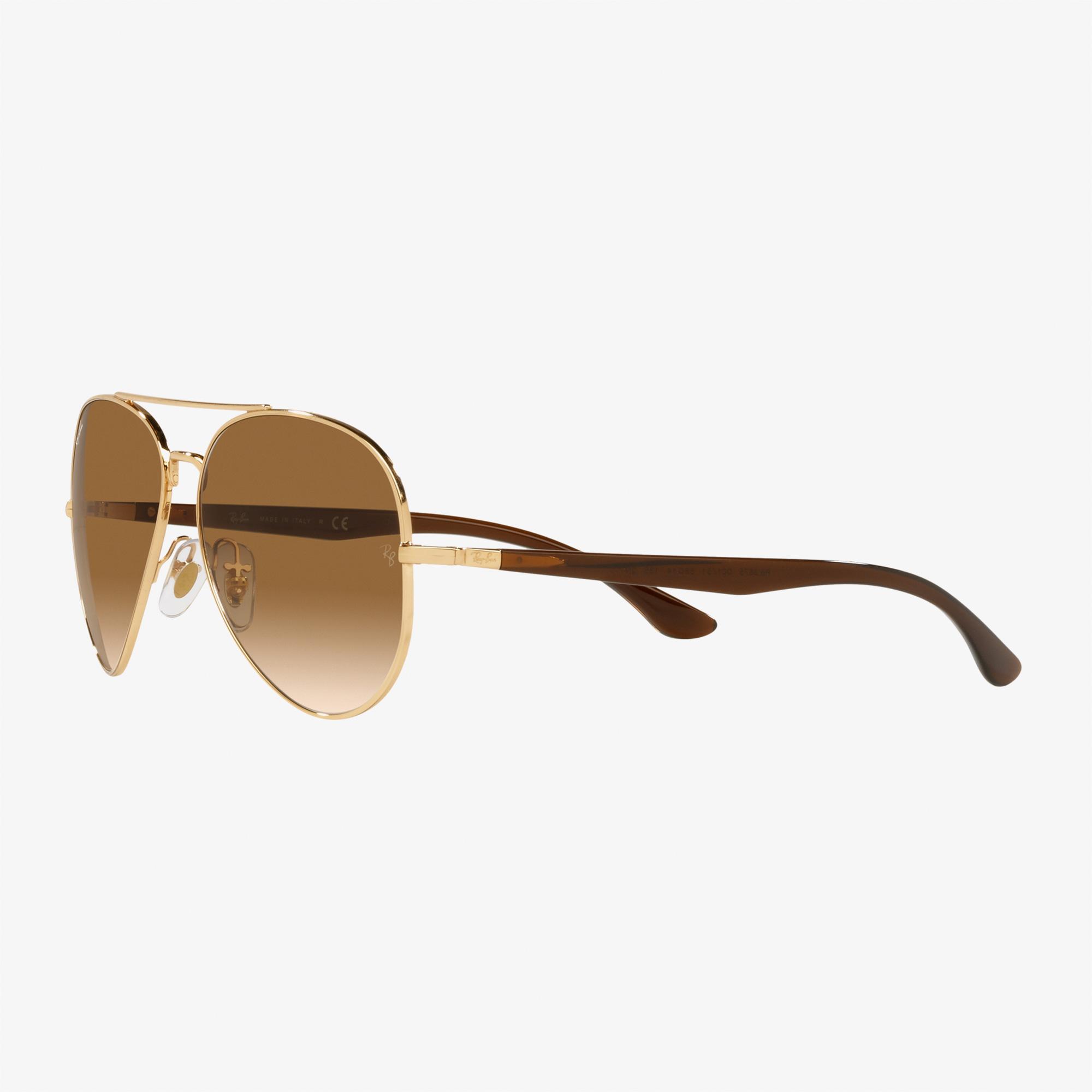 RAY-BAN 0RB3675 Unisex Altın Rengi Güneş Gözlüğü