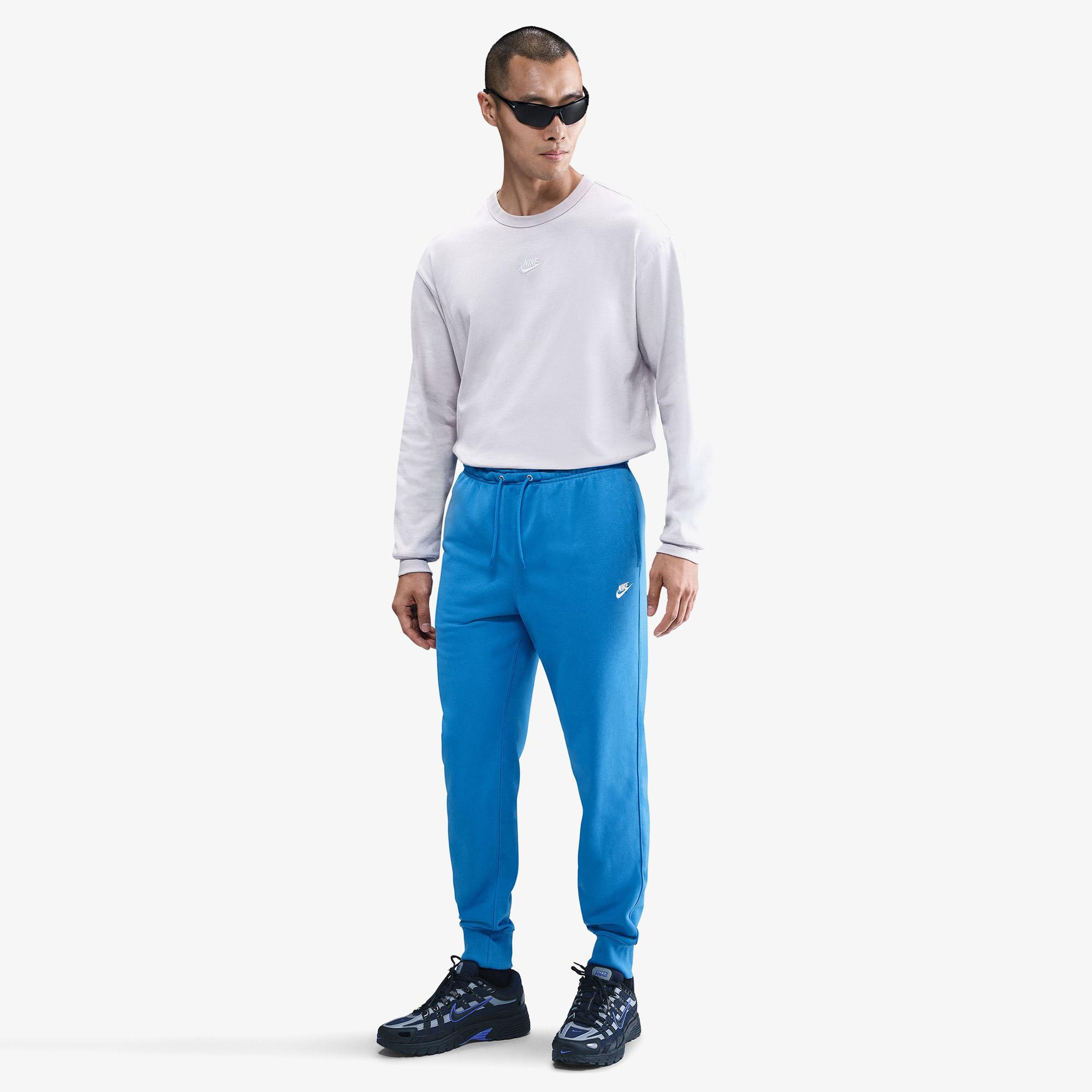 Nike Club Erkek Mavi Eşofman Altı