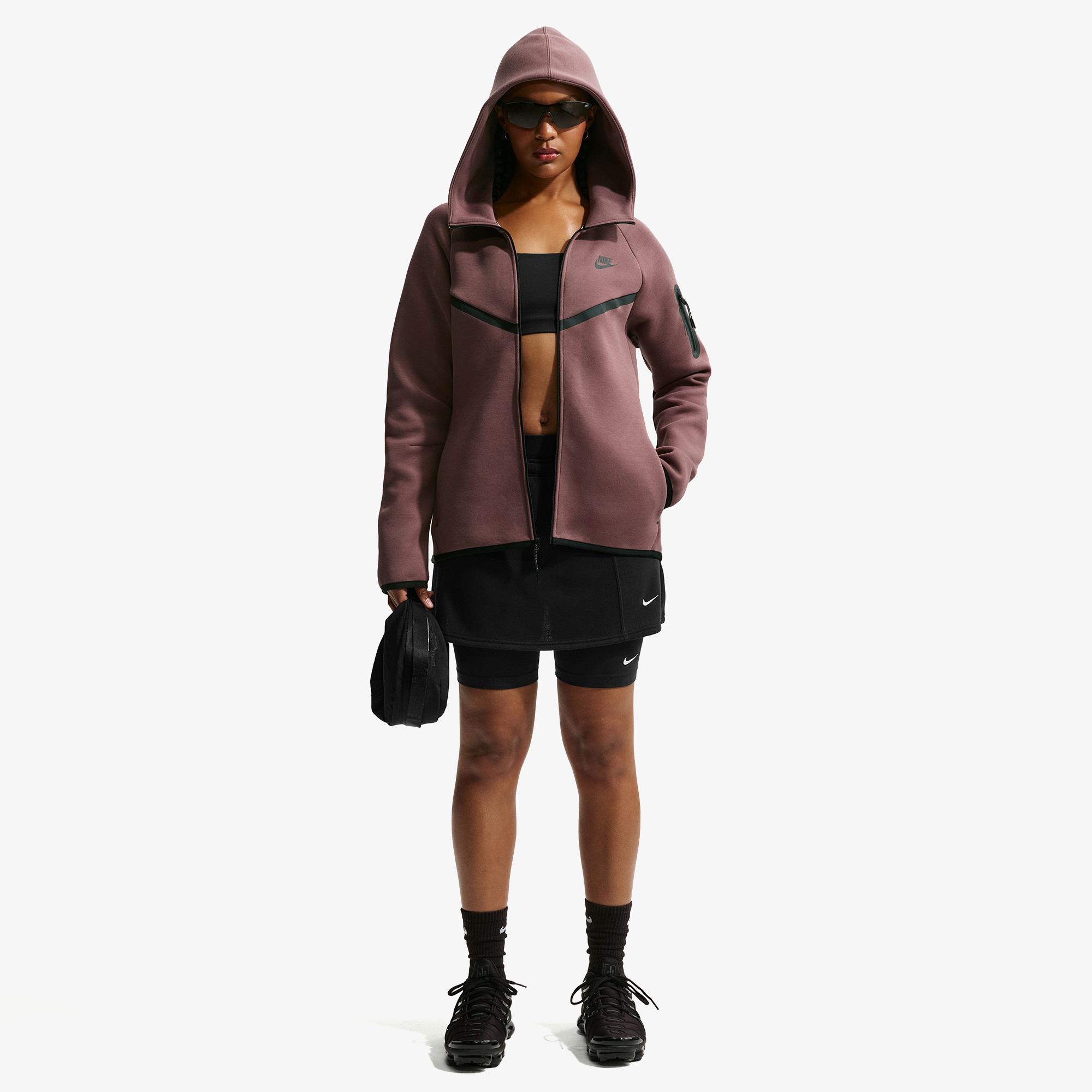 Nike Sportswear Tech Fleece Windrunner Kadın Pembe Eşofman Üstü