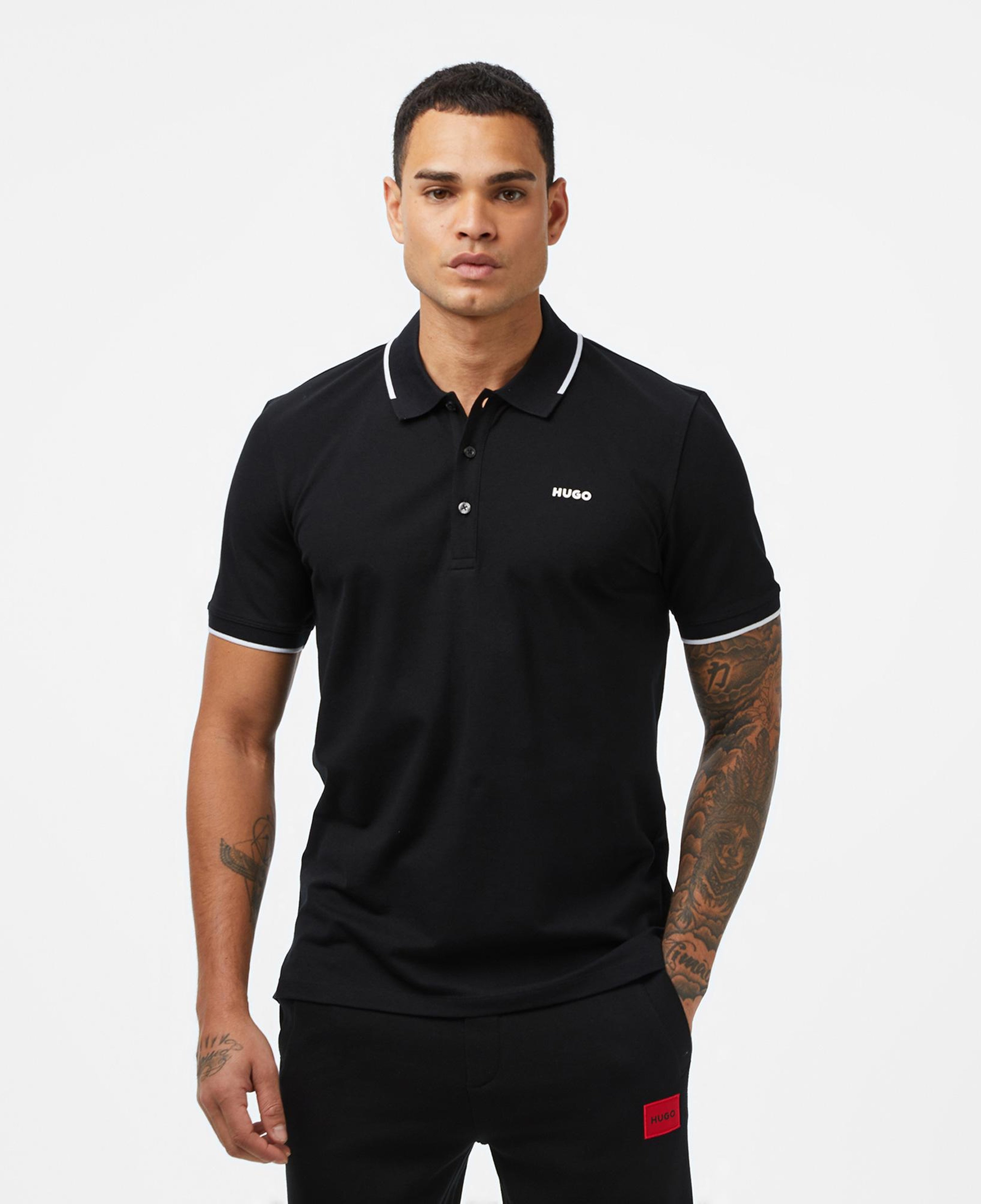 Hugo Dinoso 222 Erkek Siyah Polo
