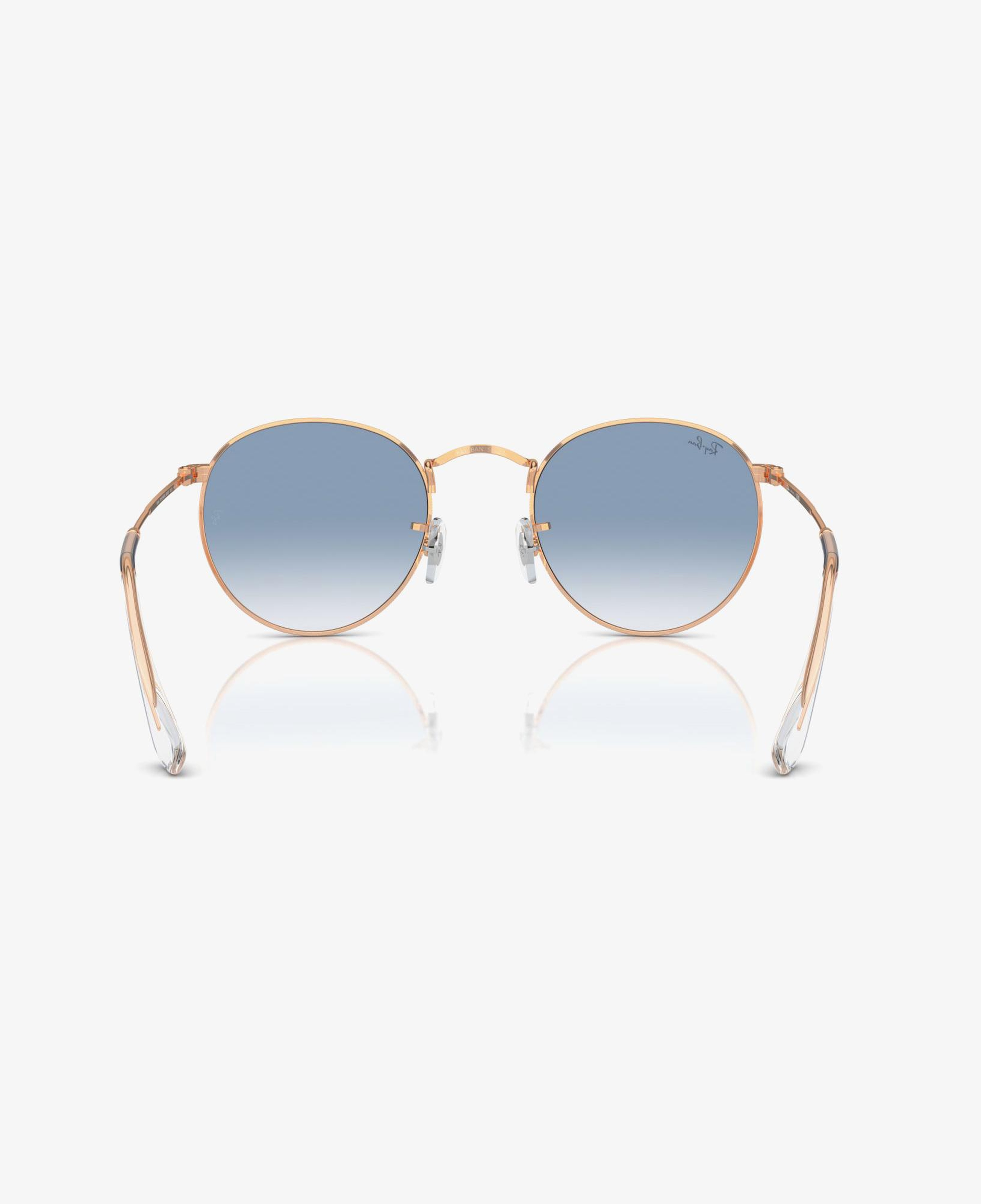 RAY-BAN Round Metal Erkek Altın Rengi Güneş Gözlüğü