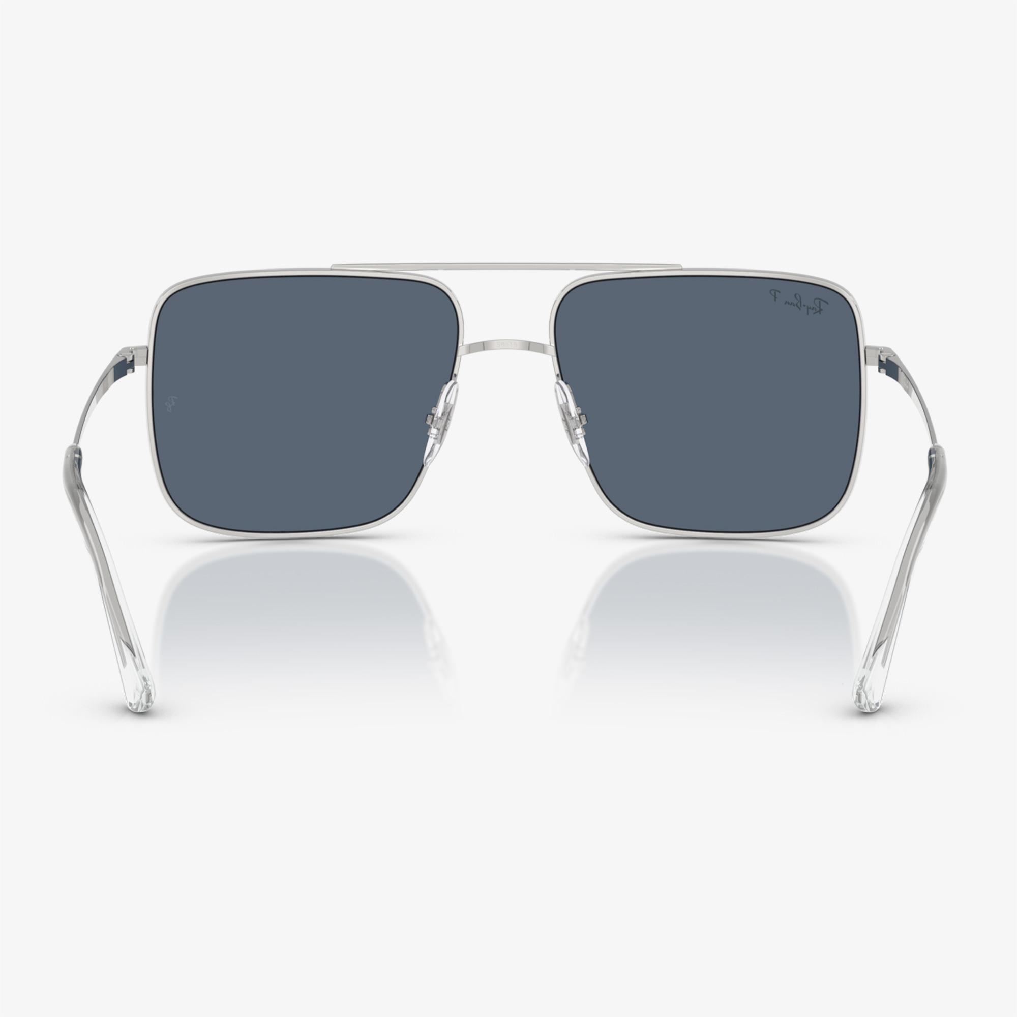 Ray-Ban RB3758 Unisex Gümüş Güneş Gözlüğü