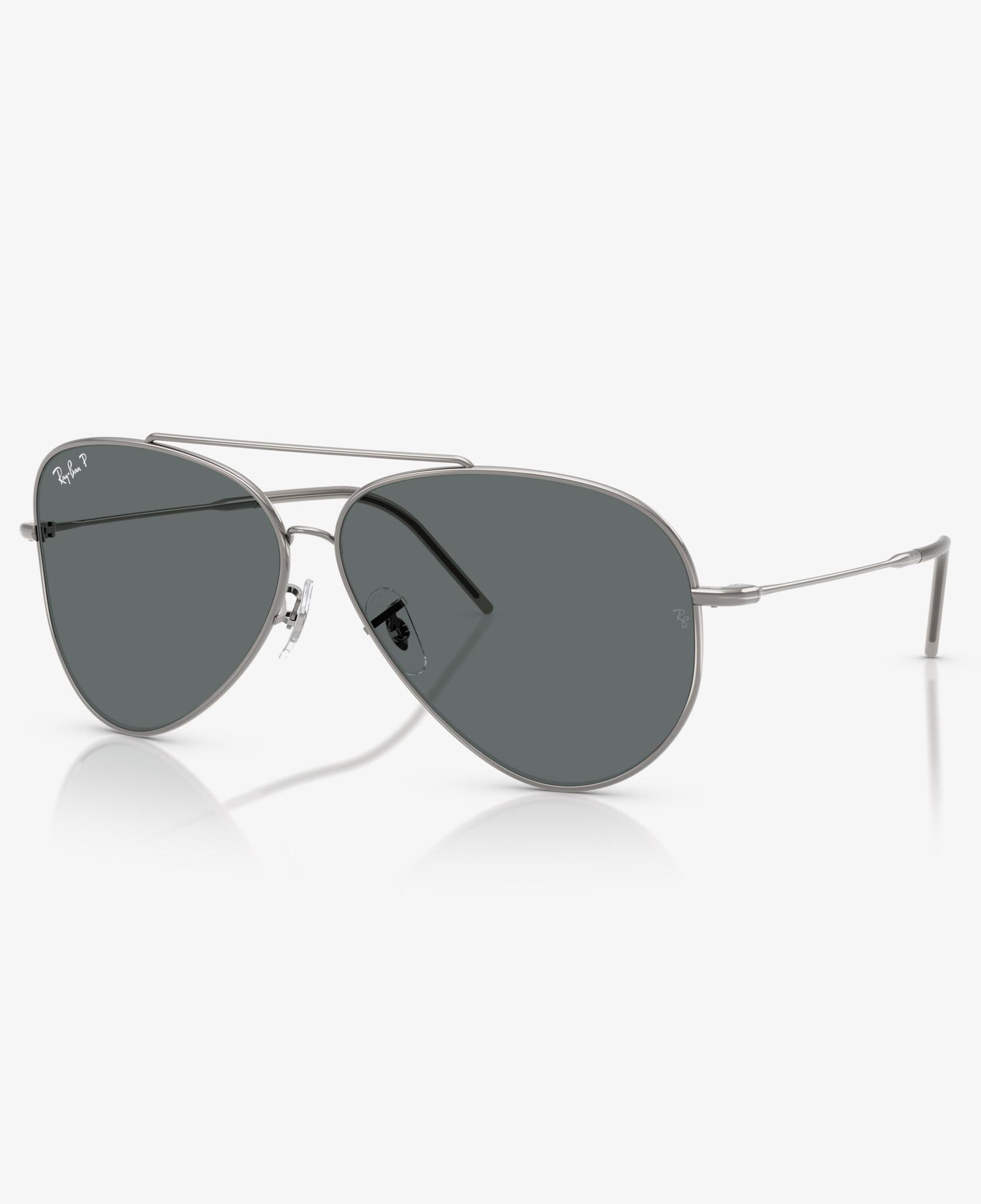 Ray-Ban Aviator Reverse RBR0101S Unisex Gri Güneş Gözlüğü