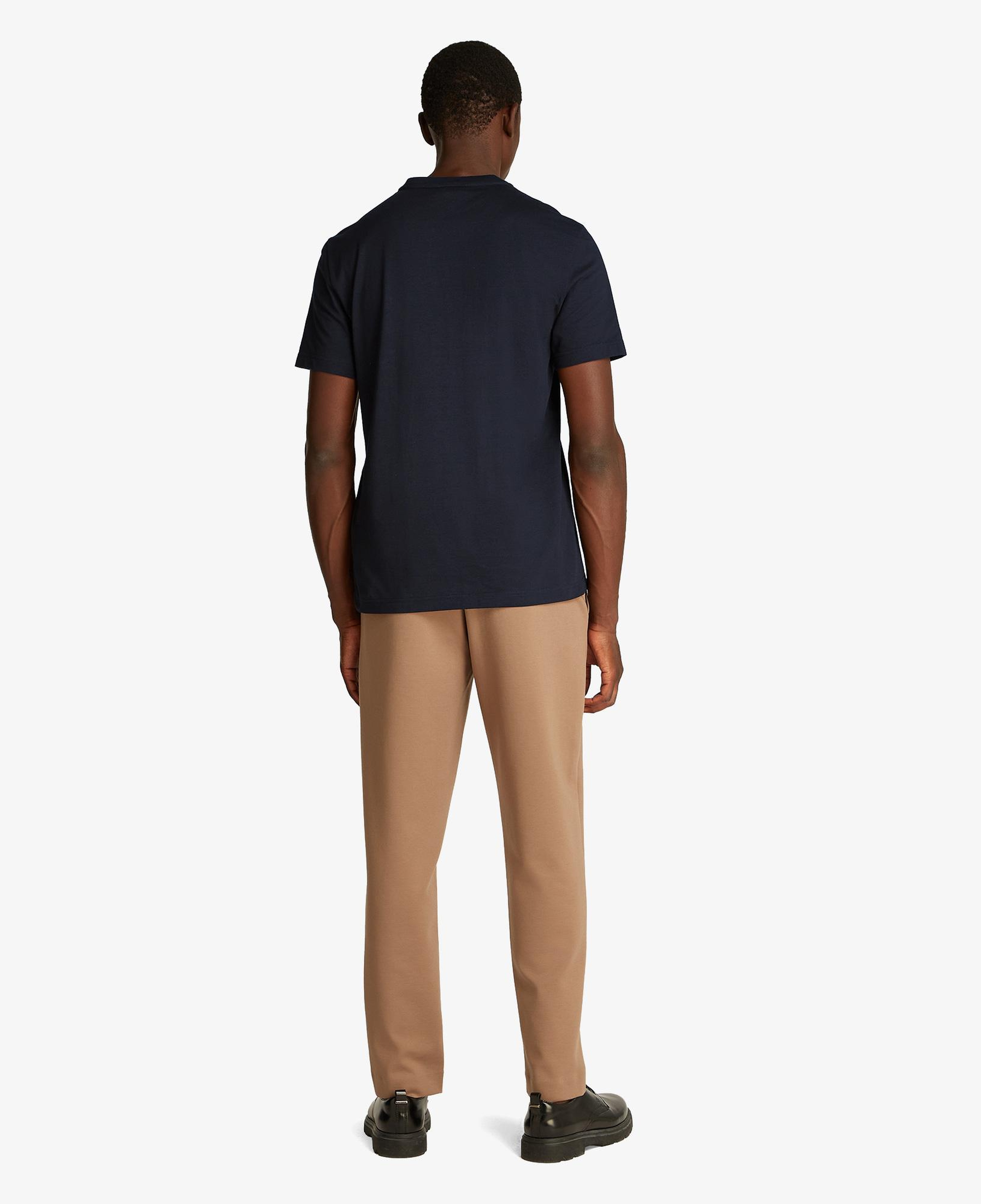 Calvin Klein Raised Editorial Logo Erkek Siyah T-Shirt