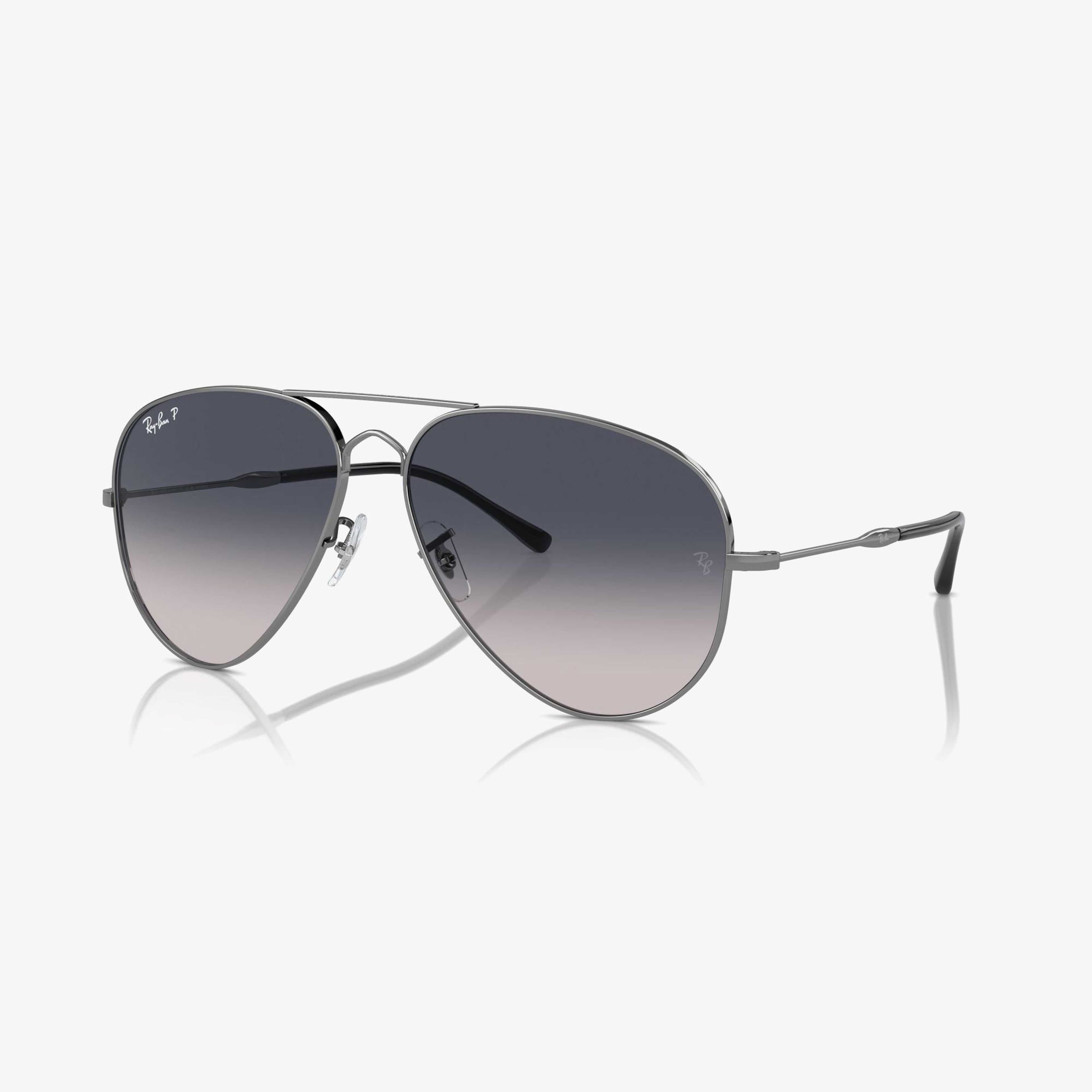 RAY-BAN Old Aviator Unisex Gri Güneş Gözlüğü