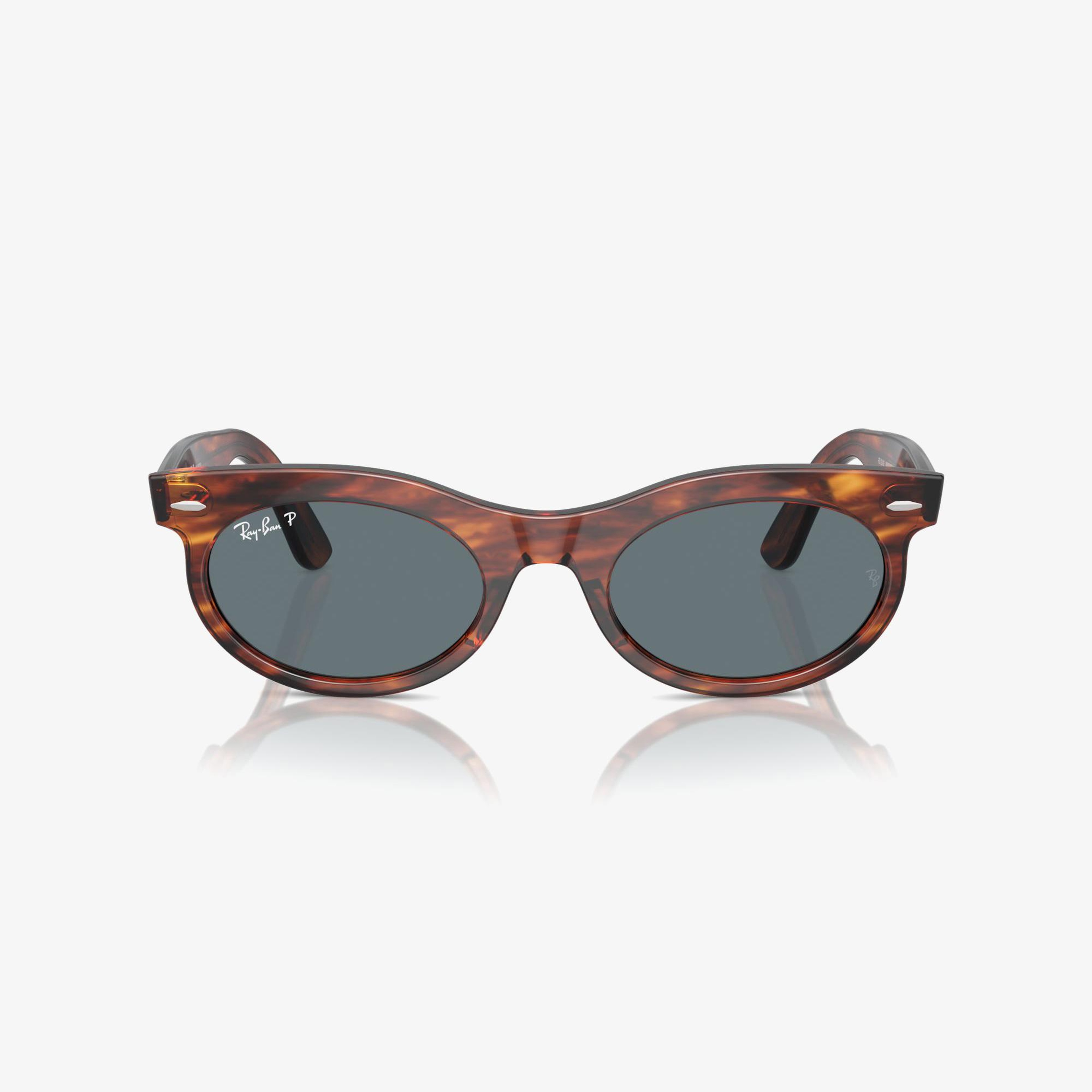 RAY-BAN Wayfarer Oval Unisex Kahverengi Güneş Gözlüğü