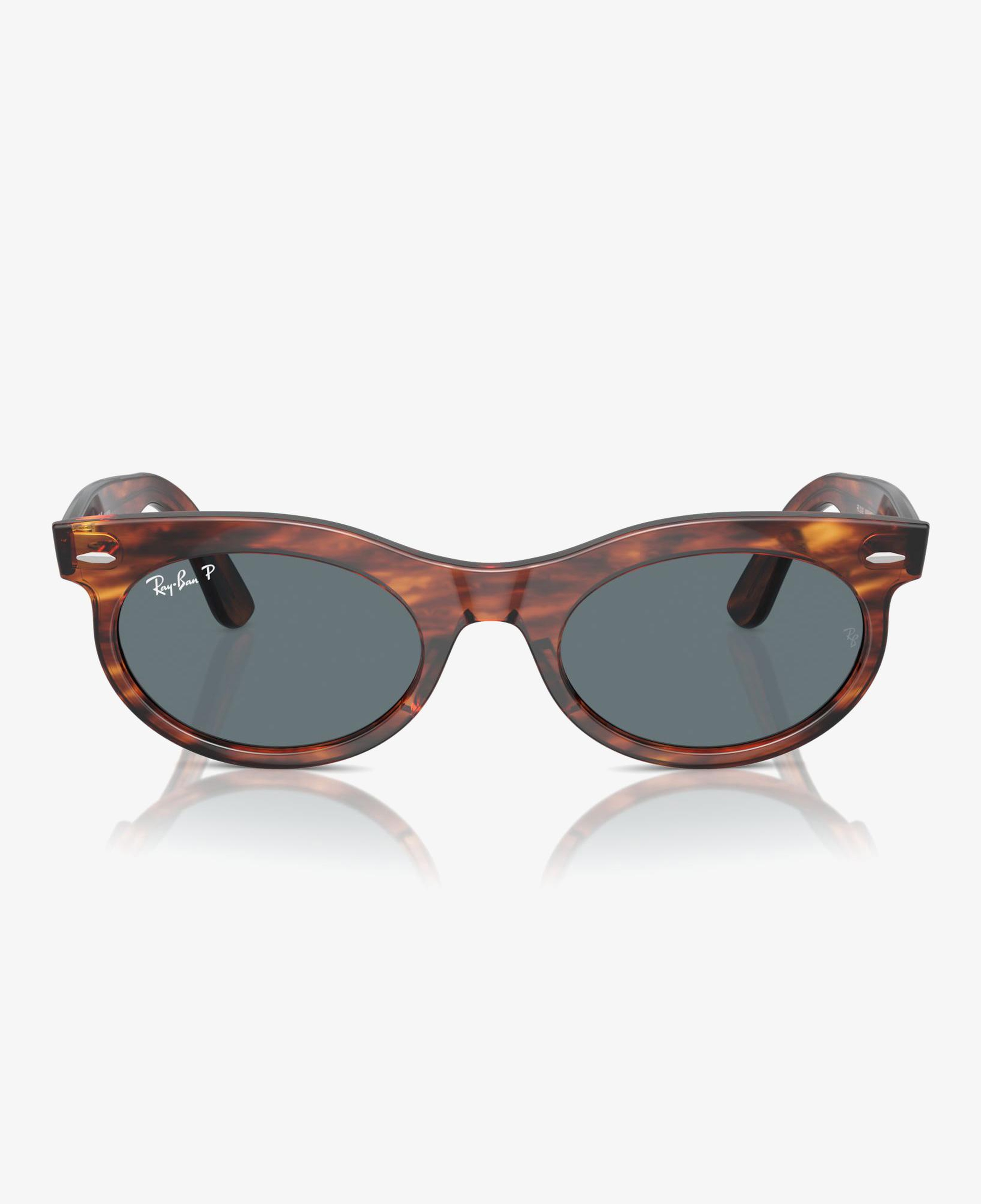 RAY-BAN Wayfarer Oval Unisex Kahverengi Güneş Gözlüğü