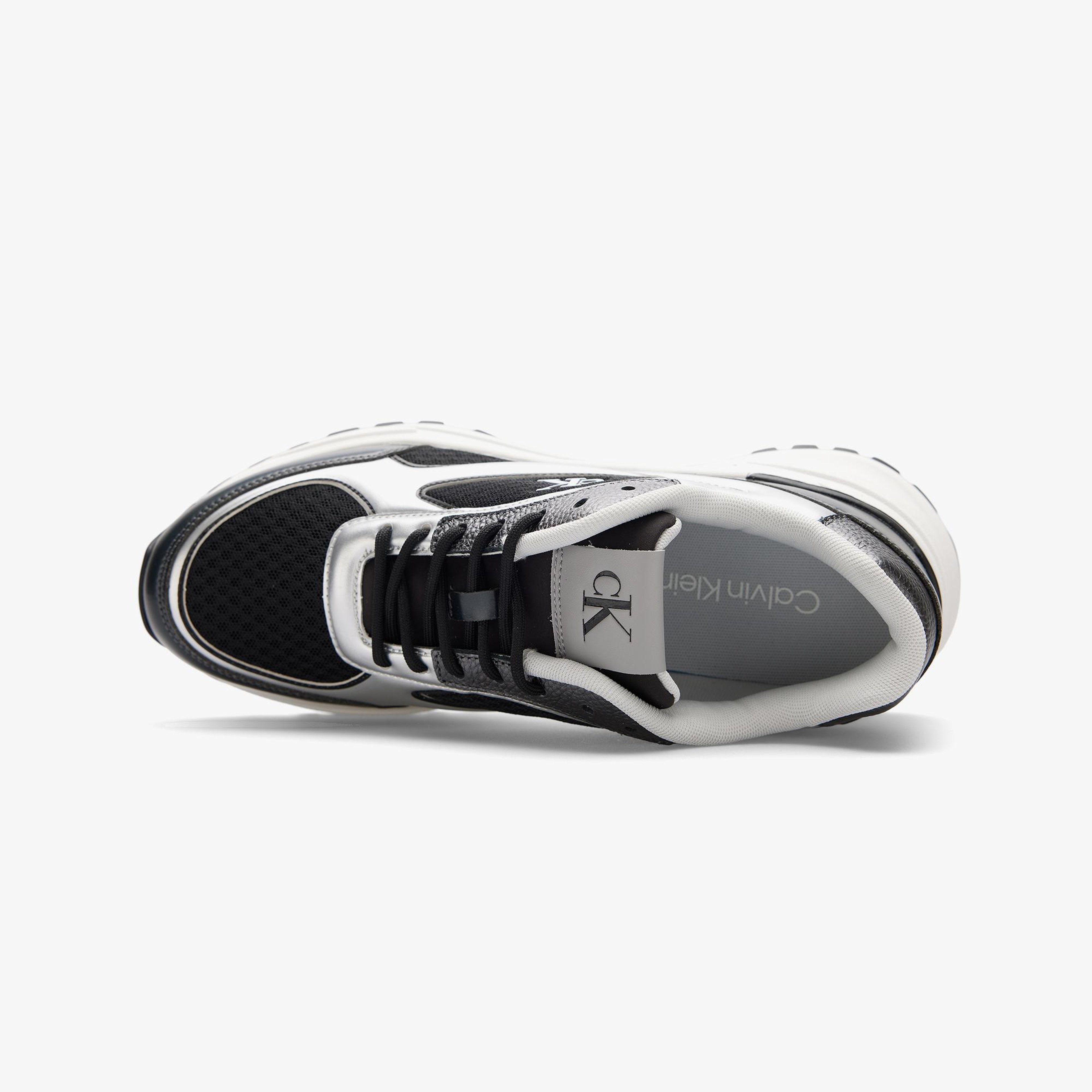 Calvin Klein Hike Runner Laceup Mesh Erkek Siyah Sneaker