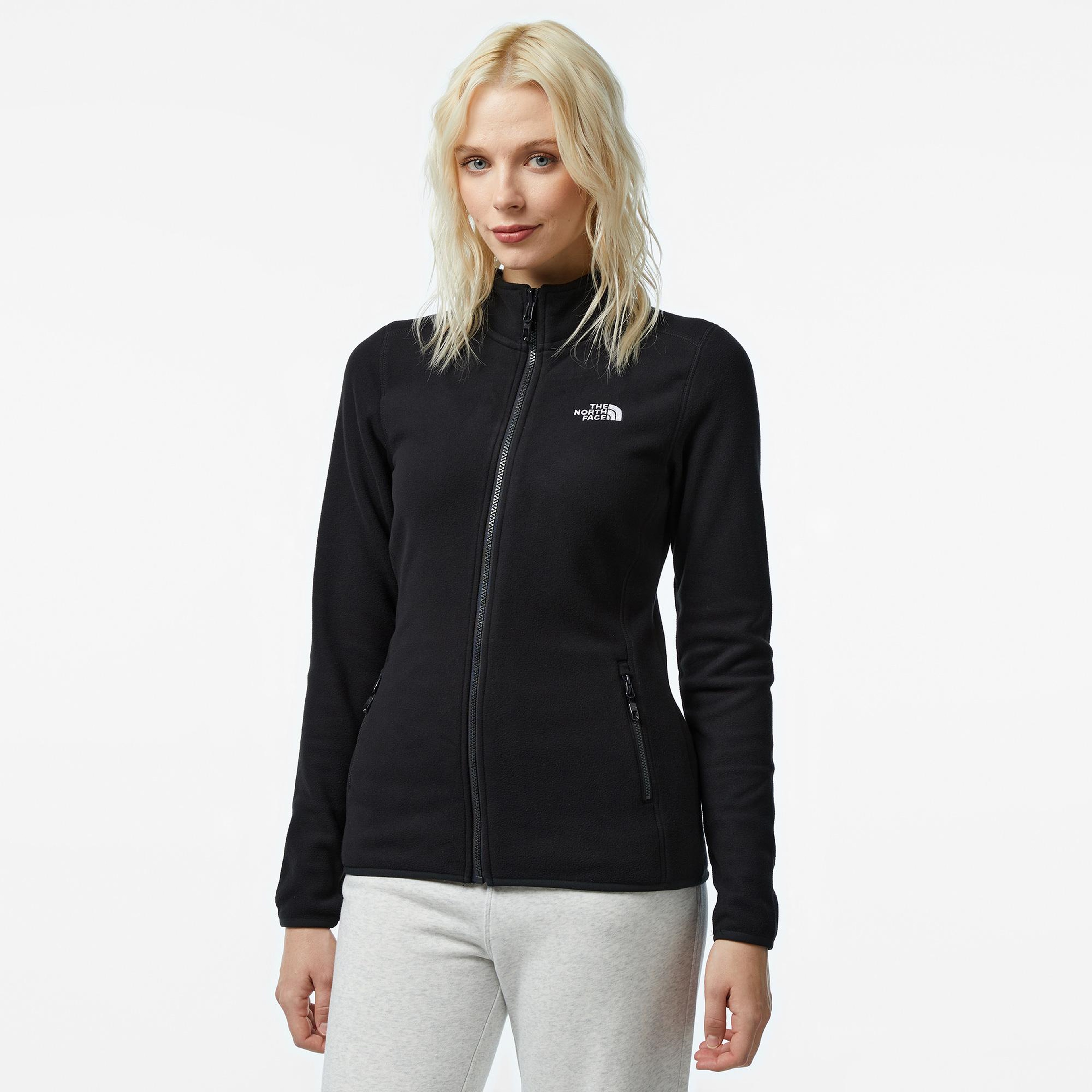 The North Face Glacier 100 Kadın Siyah Outdoor Polar