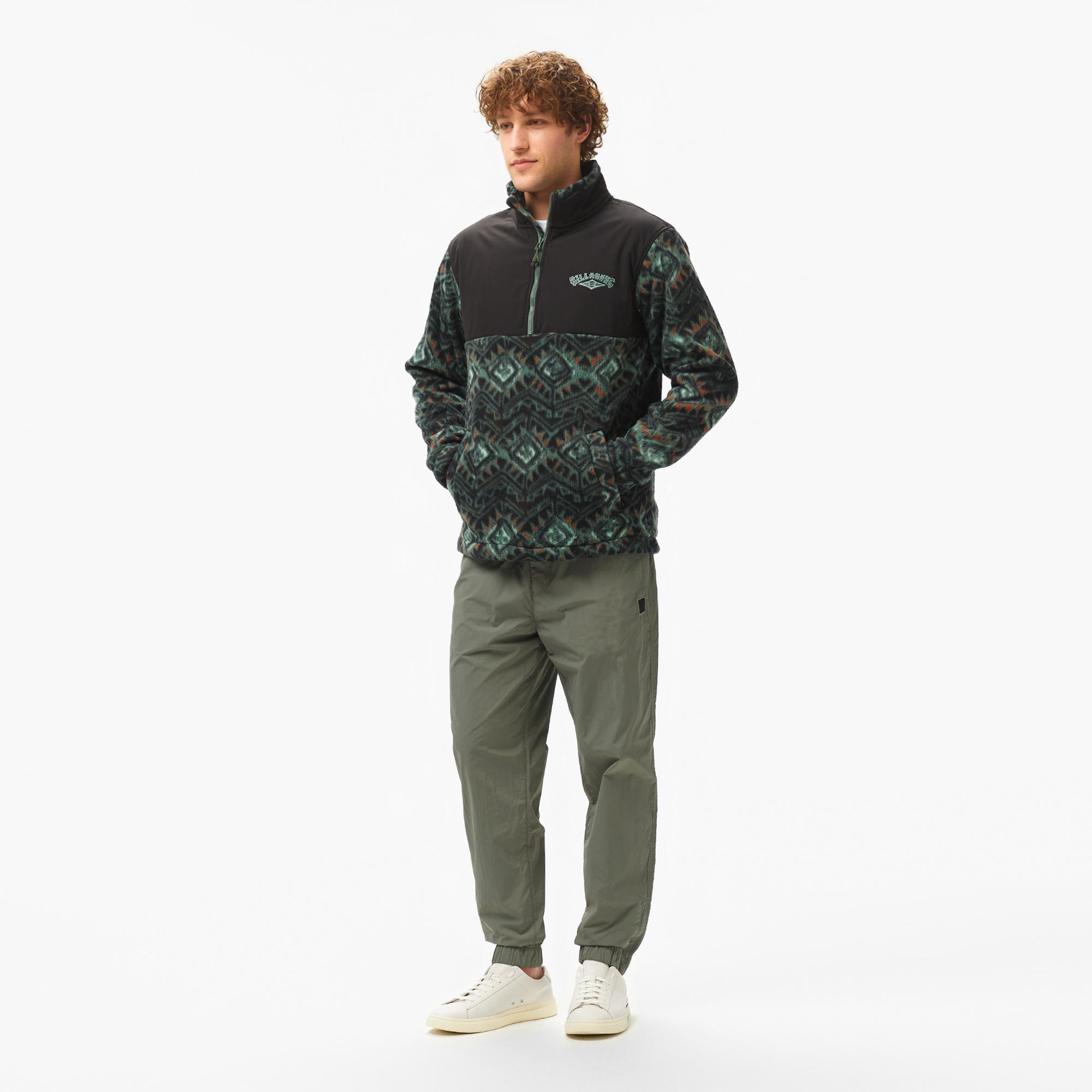 Billabong Boundary Re-İssue Erkek Siyah Polar Sweatshirt