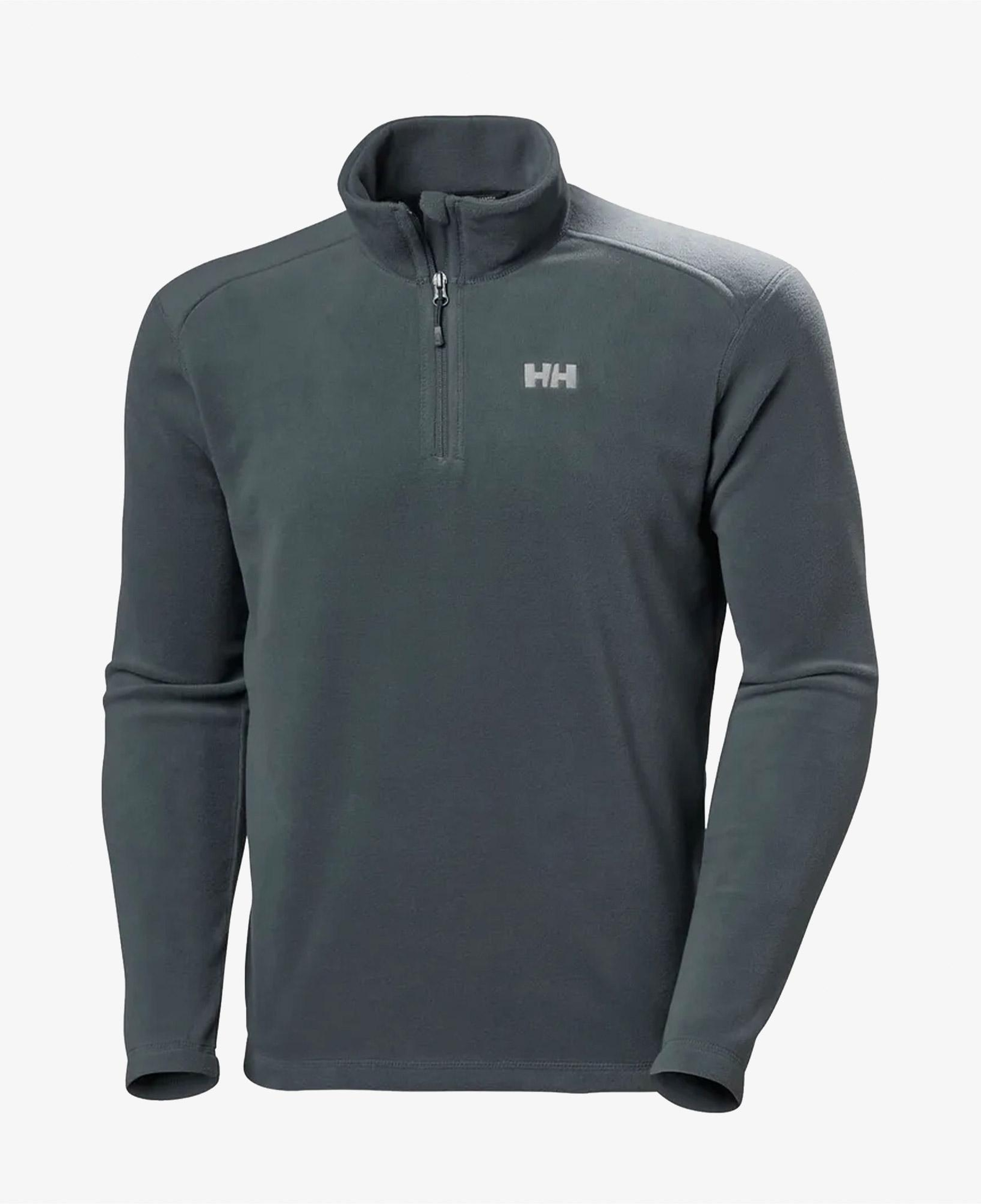 Helly Hansen Mount Erkek Gri Polar Sweatshirt