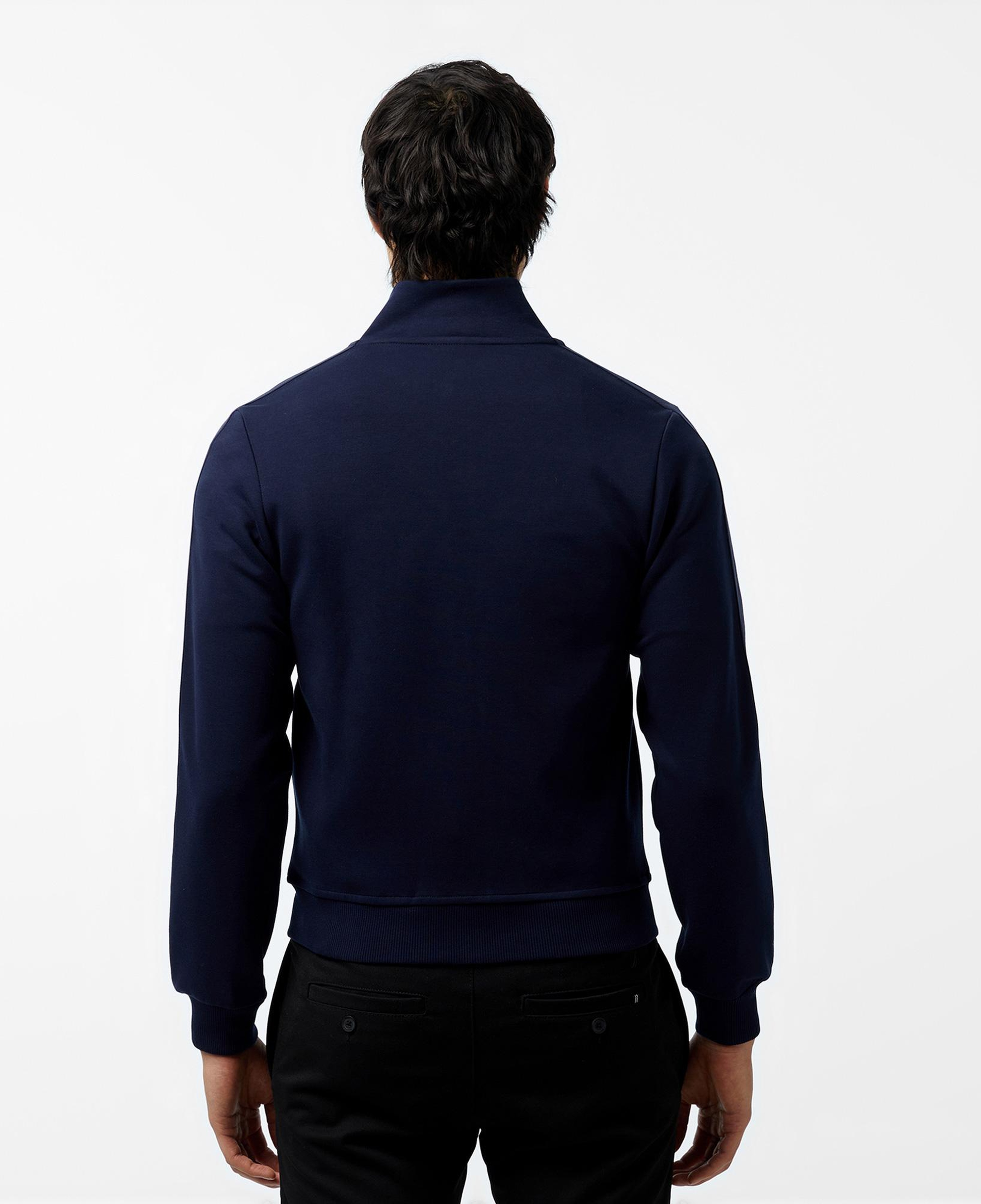 Lacoste Erkek Regular Fit Fermuarlı Lacivert Sweatshirt