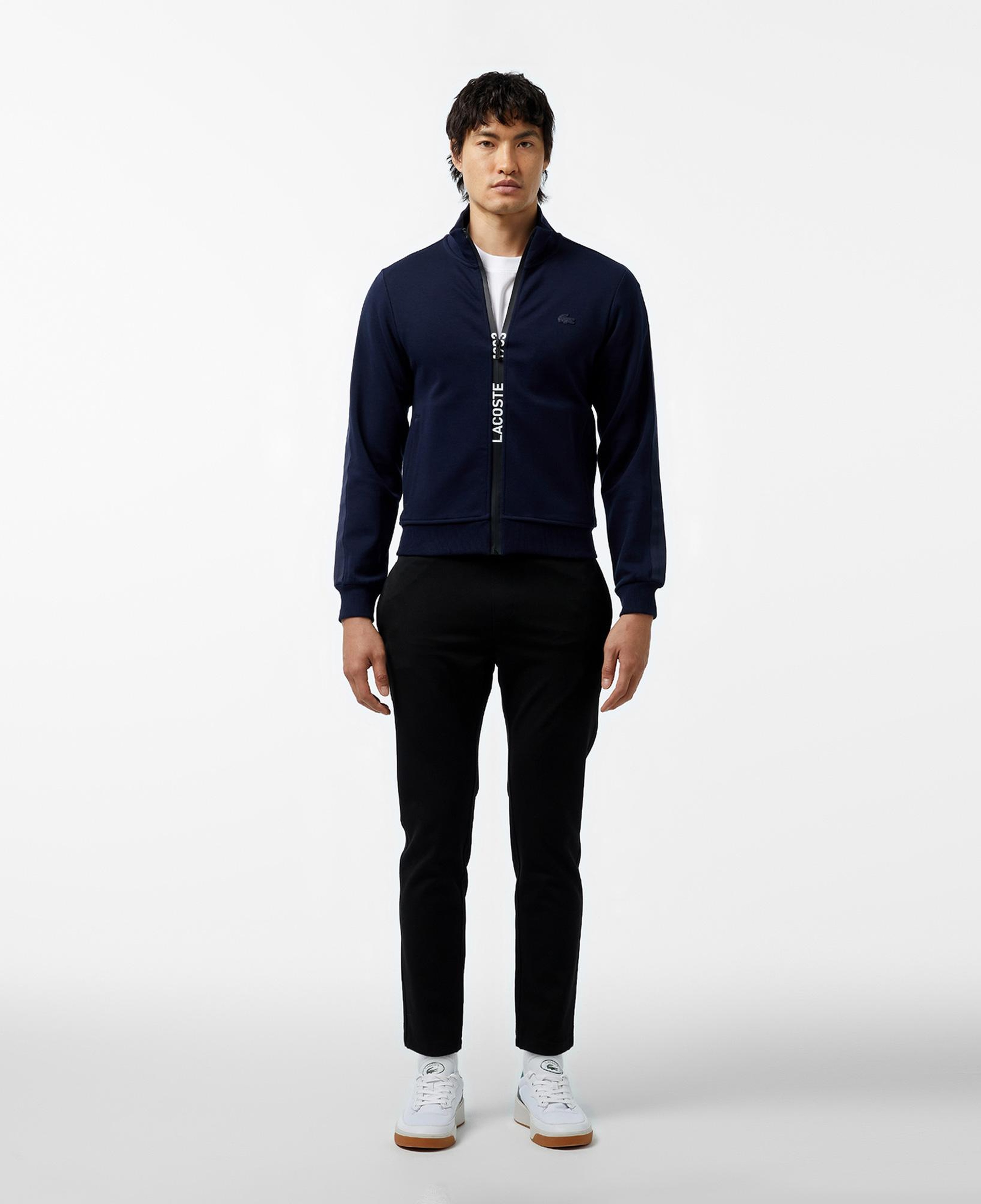 Lacoste Erkek Regular Fit Fermuarlı Lacivert Sweatshirt