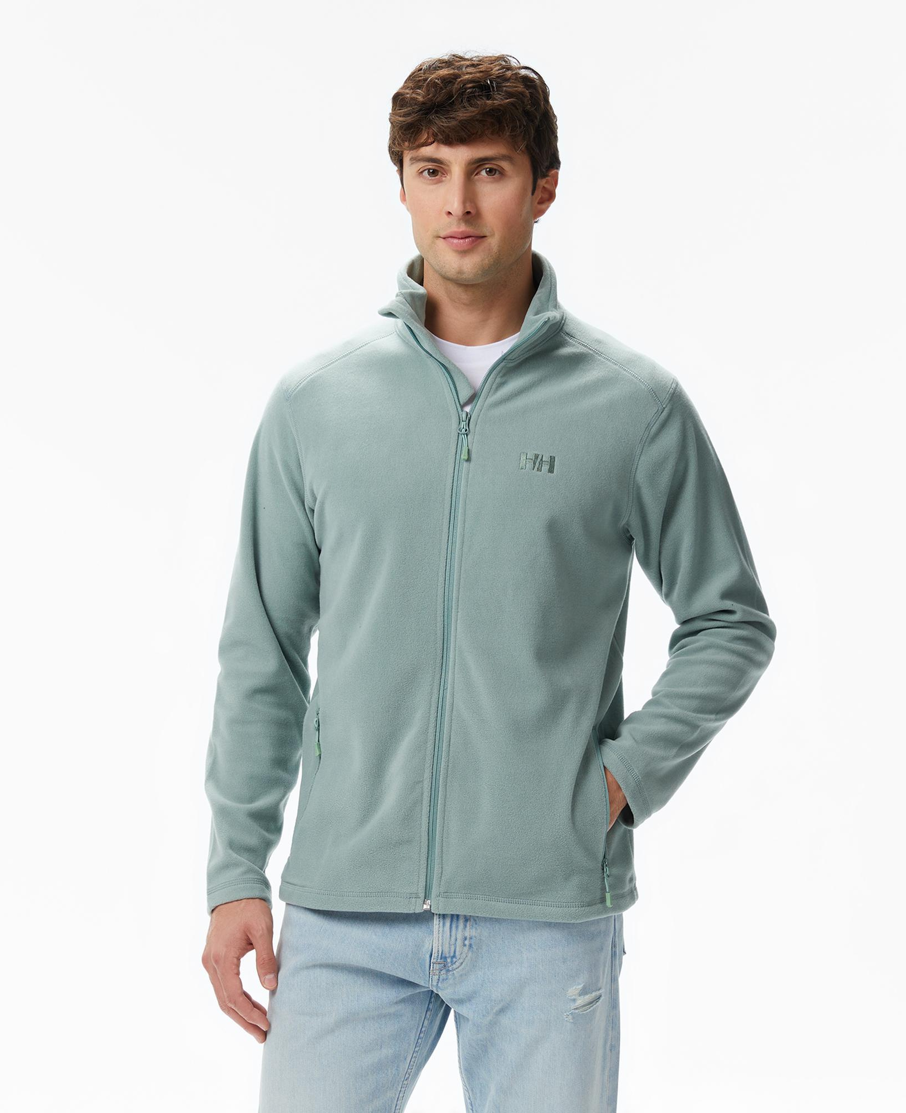 Helly Hansen Fullzip Polar Erkek Yeşil Ceket
