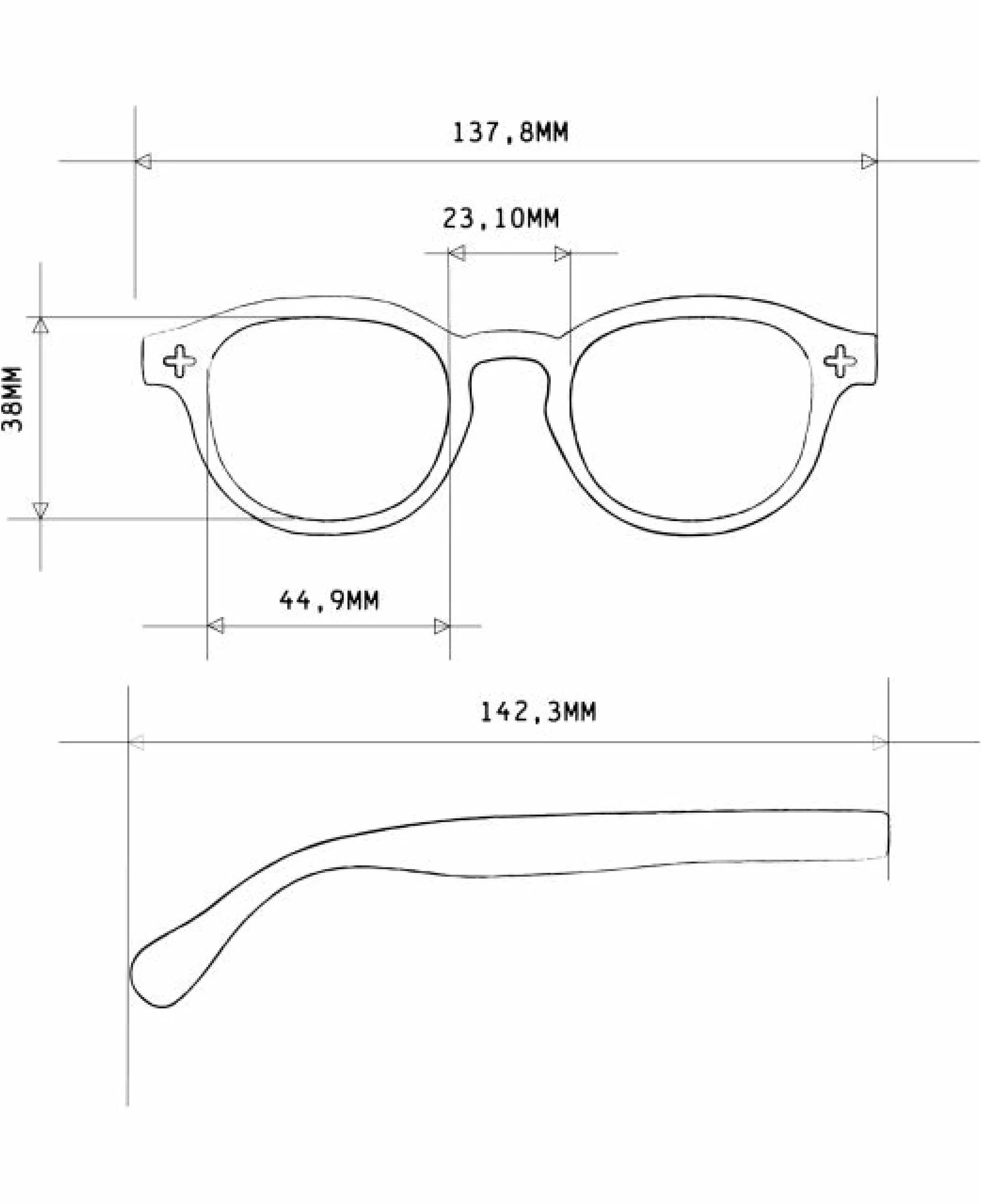 Okkia Aurelio Unisex Okuma - Güneş Gözlüğü - 1.00