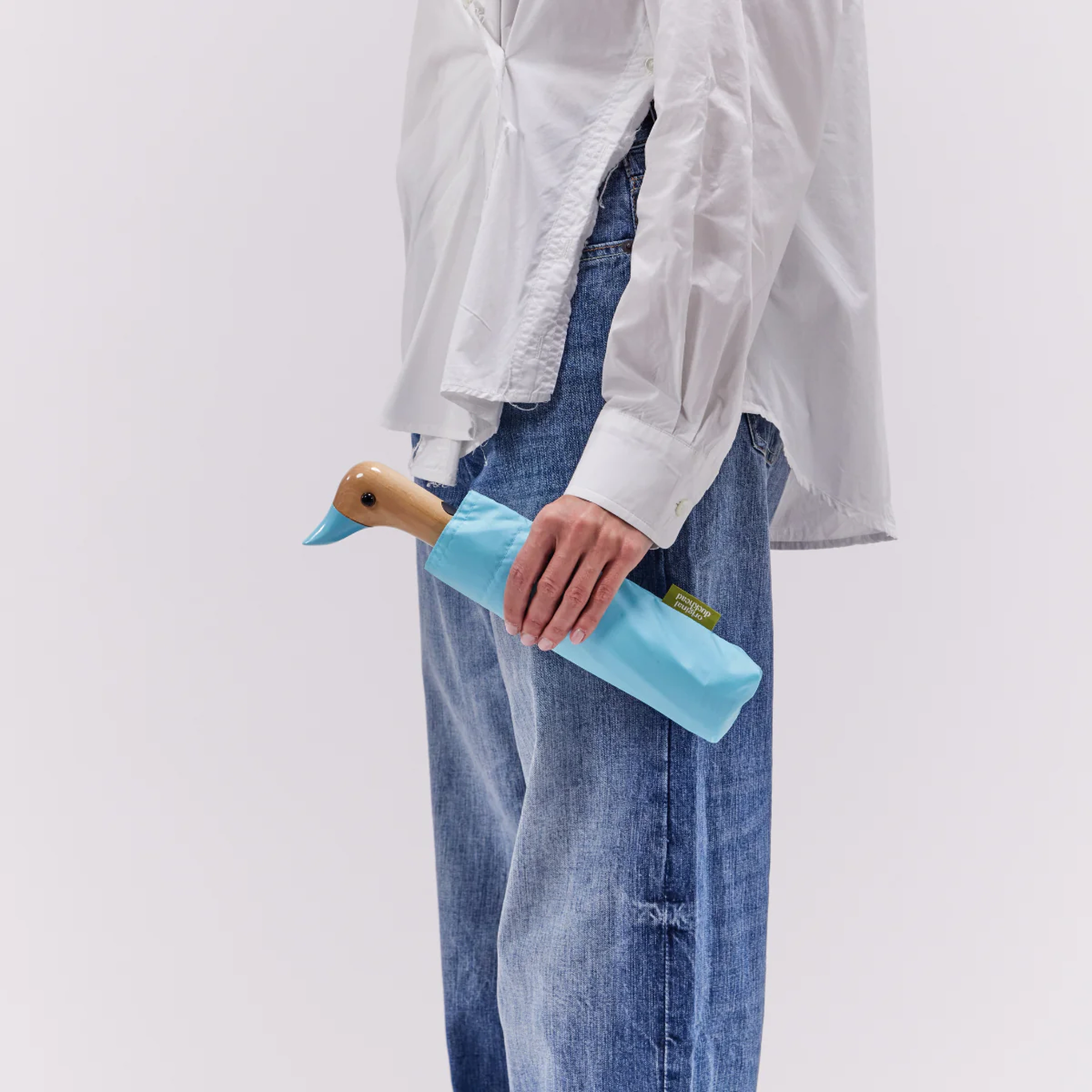 Original Duckhead Duck Kompakt Şemsiye Popsicle Blue