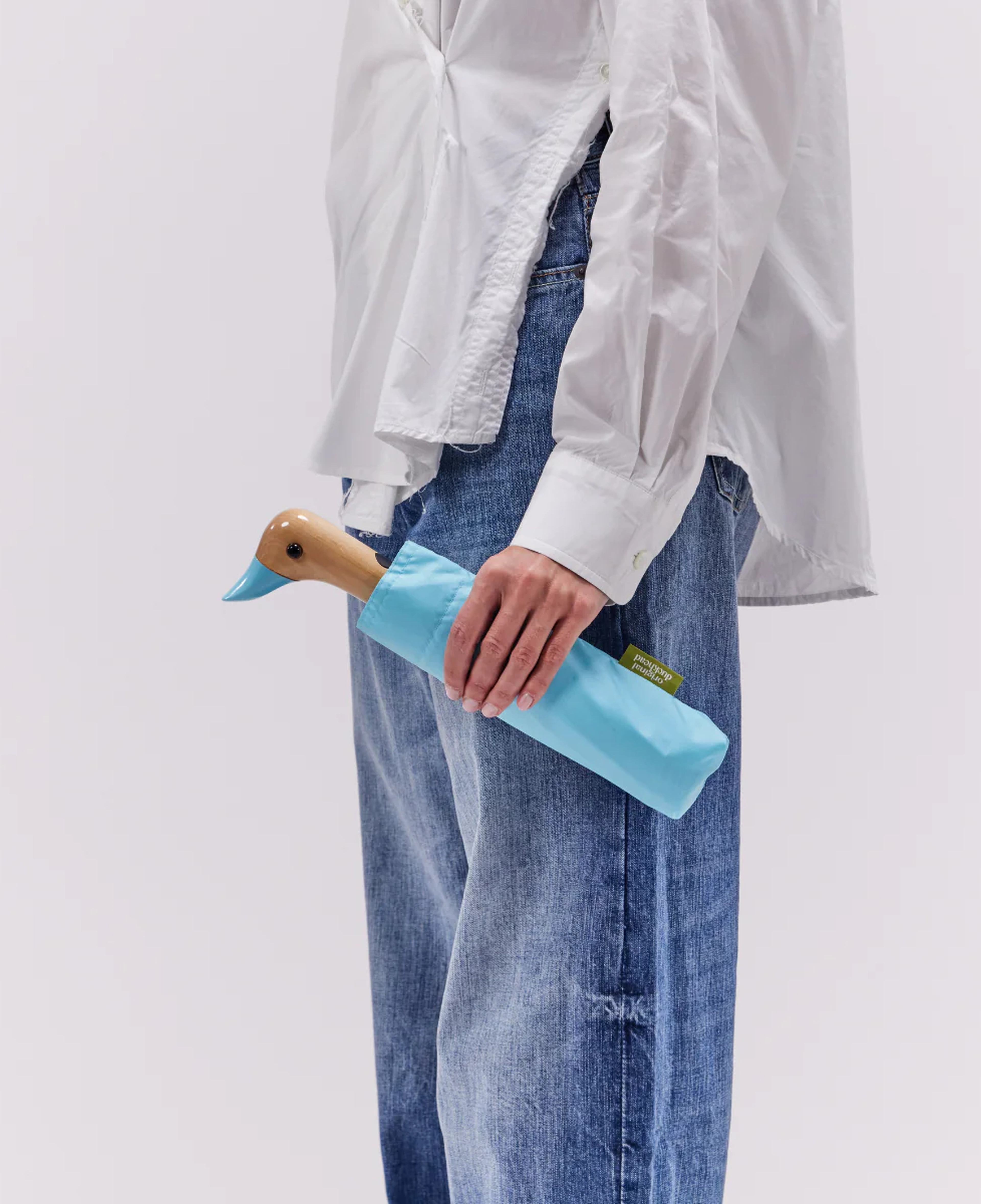 Original Duckhead Duck Kompakt Şemsiye Popsicle Blue
