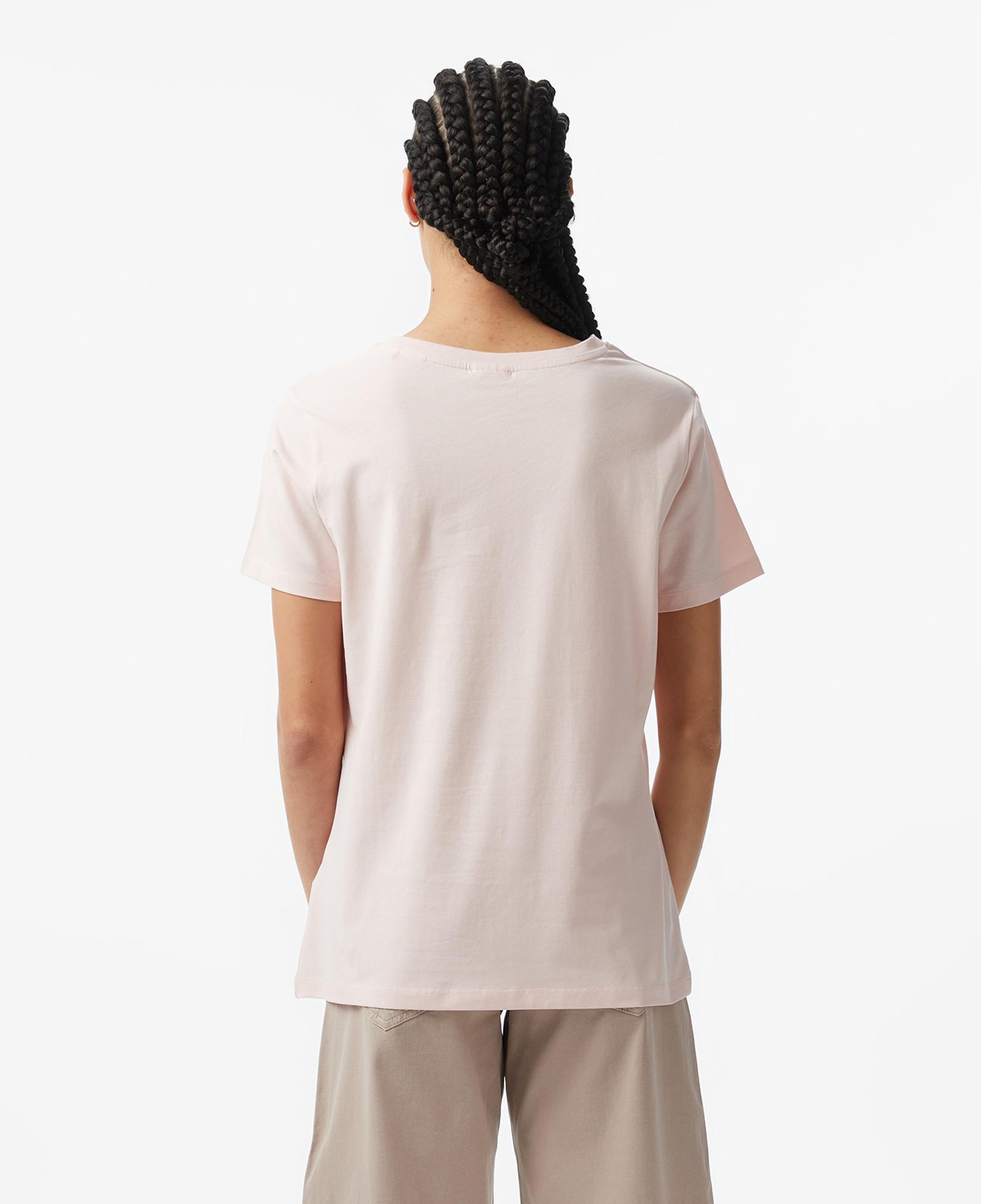 Guess Colette Aktif Oversize Fit Kadın Pembe T-Shirt