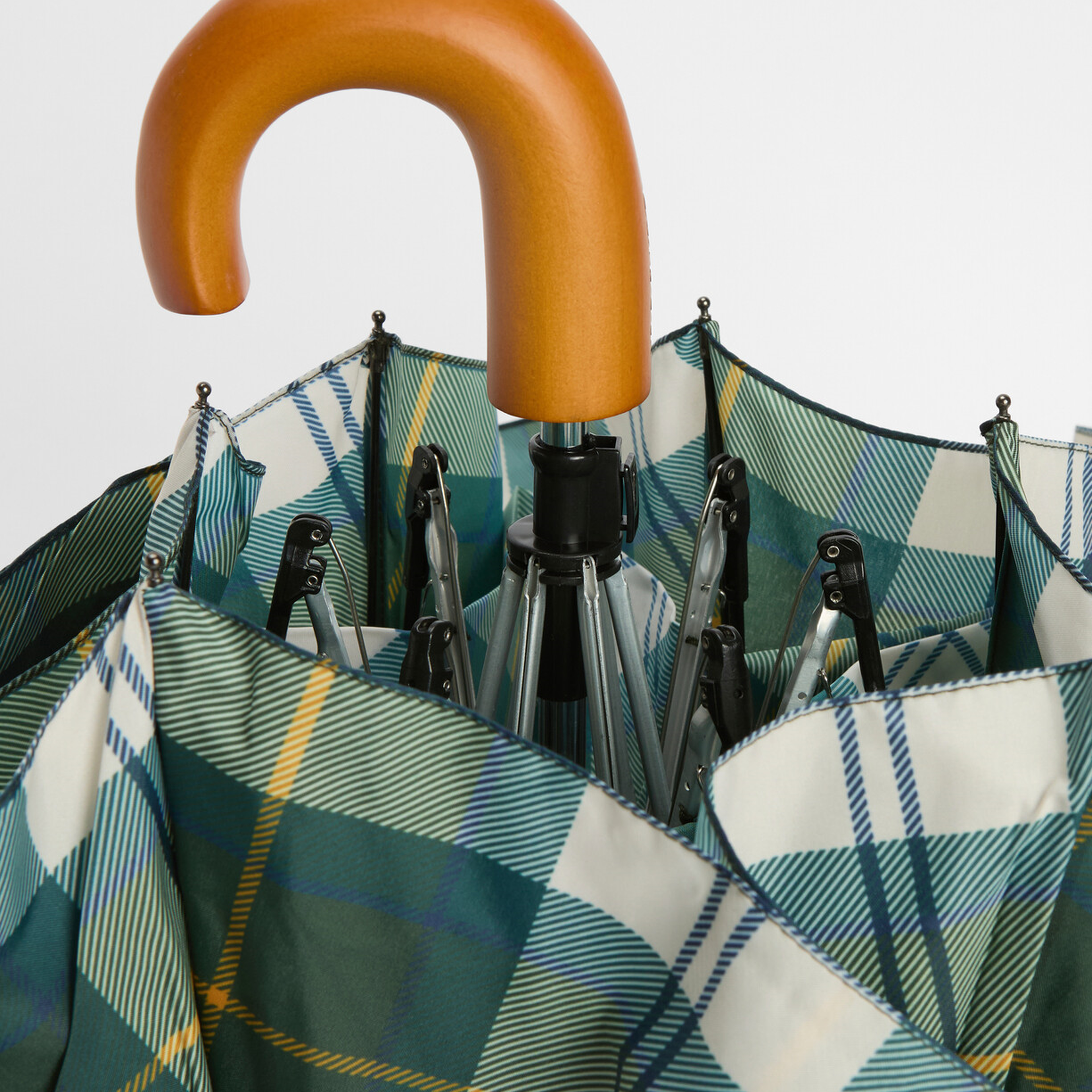 Barbour Tartan Mini Şemsiye