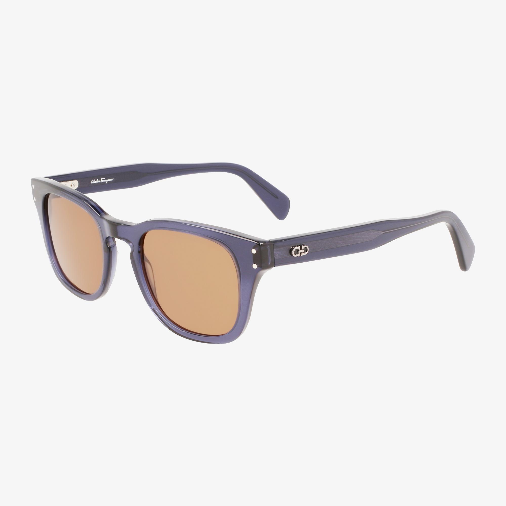 Salvatore Ferragamo Erkek Mavi Güneş Gözlüğü